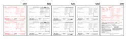 EGP W-2 4-Part Carbonless Laser Tax Forms - 25 Sets for Small Business Payroll & Tax Filing | Perfect for Accountants, HR Professionals & Tax Season Preparation