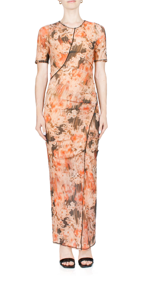 Stylish Averil Tee Maxi Dress for Women - Summer Flowy Long Sleeve Casual Dress - Perfect for Beach, Vacation & Everyday Wear