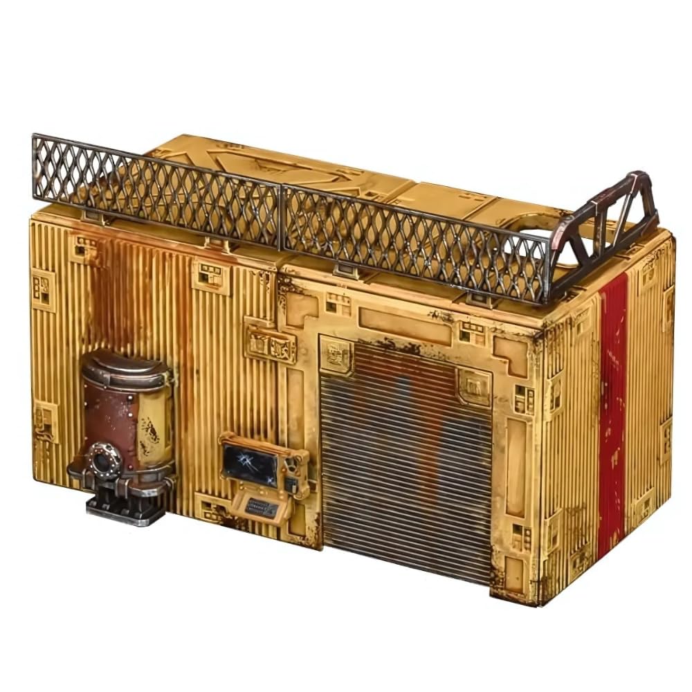 Mantic Games Terrain Crate: Industrial Zone - Scenery Set for Tabletop Wargaming & Miniature Battles - Perfect for Warhammer 40K, D&D and Sci-Fi RPG Game Scenes