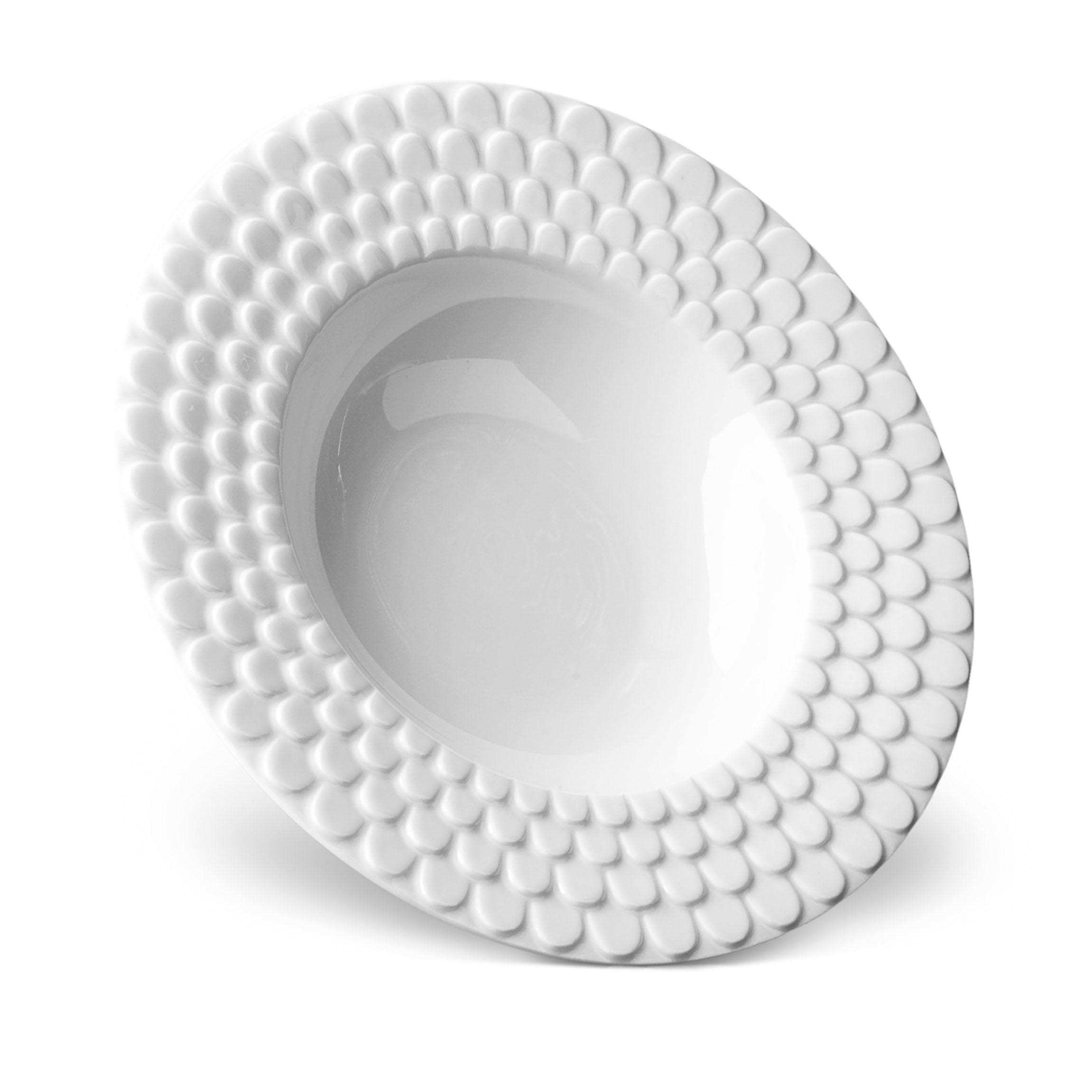Aegean Rimmed Serving Bowl - Elegant Ceramic Dish for Salads, Pasta & Appetizers - Perfect for Dinner Parties, Entertaining & Family Gatherings