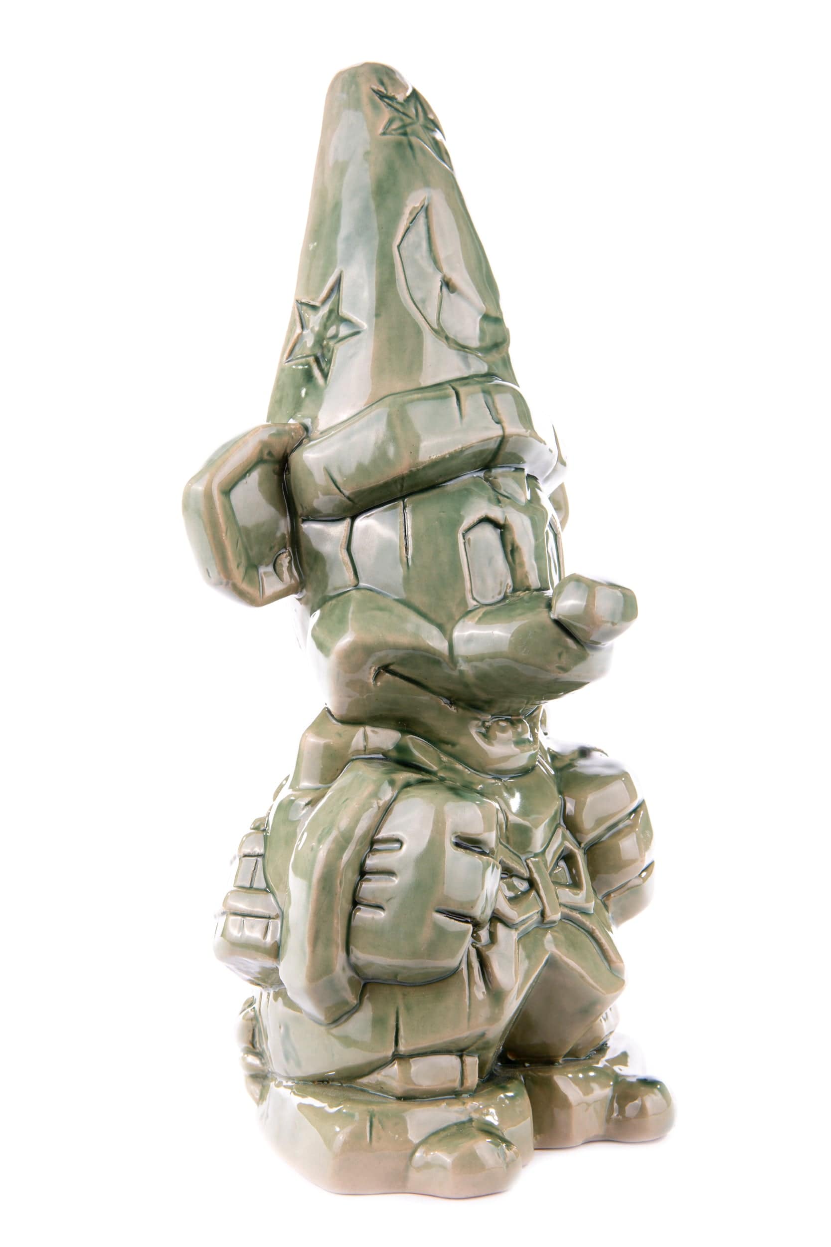 Sorcerer Mickey Tiki Mug - Disney Fantasia Collectible Cup with Fortune Design - Perfect for Disney Fans, Home Bar Decor & Tropical Themed Parties