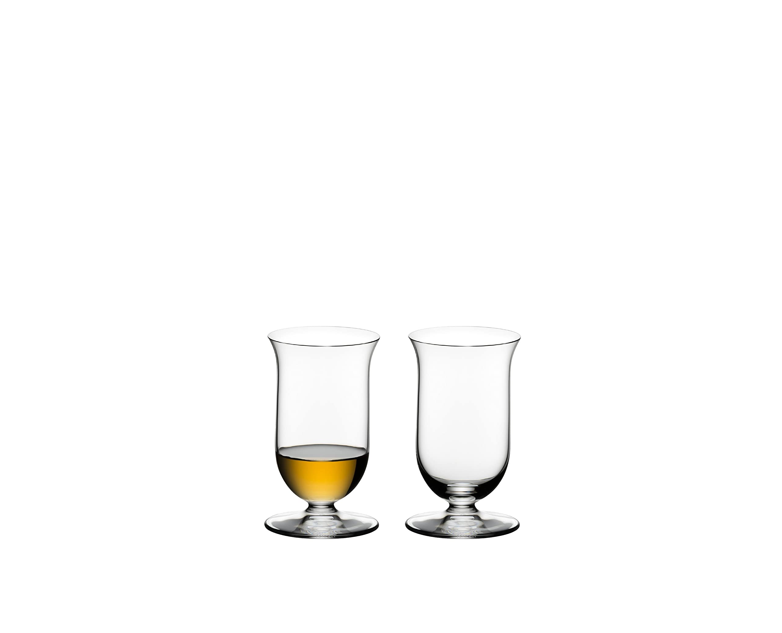 Riedel Vinum 6.667 Oz Premium Crystal Whisky Glasses (Set of 2) - Machine Made, Dishwasher Safe - Perfect for Scotch, Bourbon & Whiskey Tasting at Home or Bar