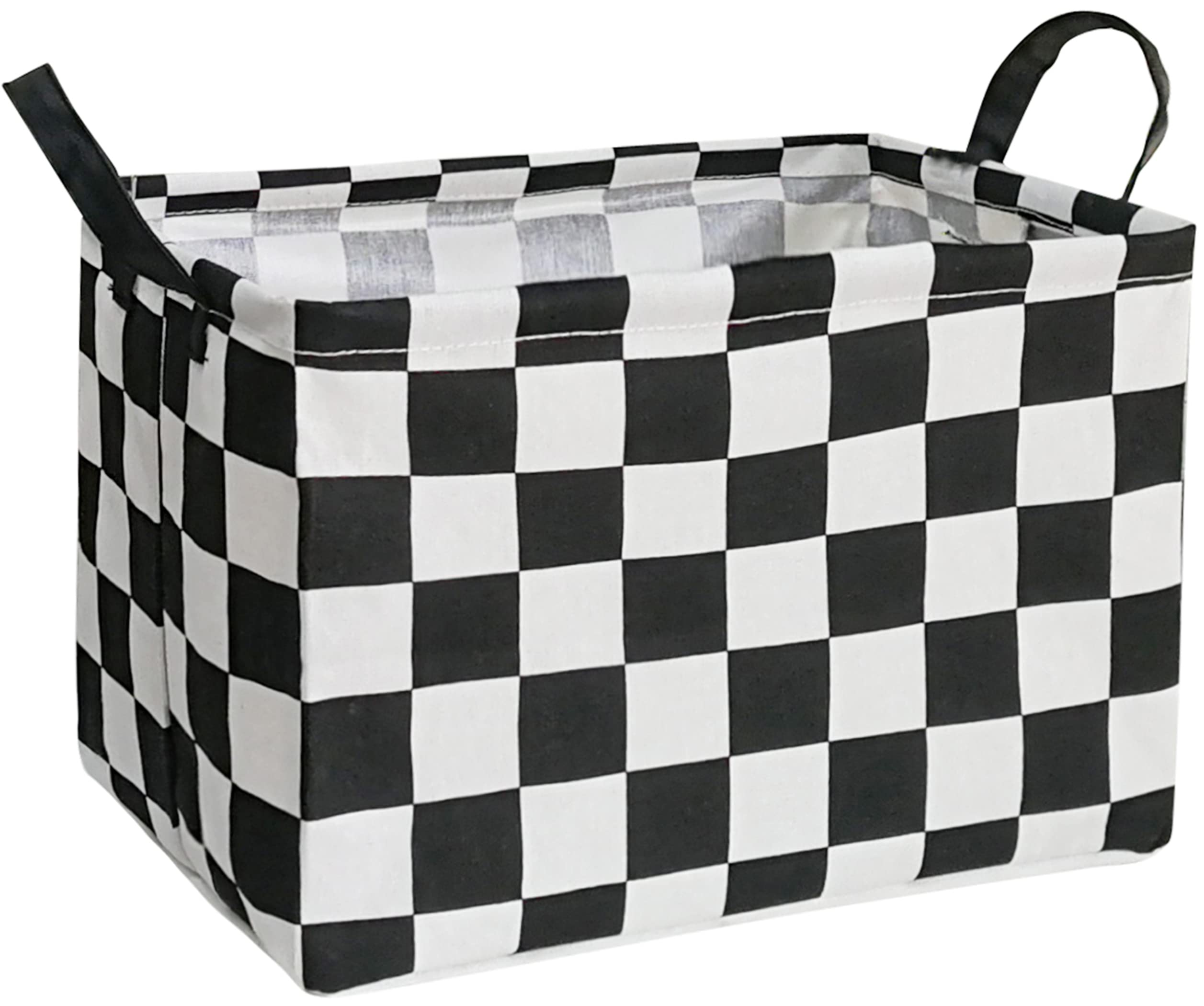 Collapsible Rectangular Storage Basket - Waterproof Organizer Bin for Home, Dorm, Kitchen, Office & Closet | Foldable Toy Box & Shelf Organizer | Perfect for Pet Supplies, Gift Baskets & Space Saving Storage Solutions
