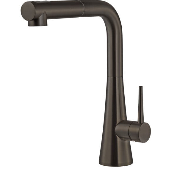 Hamat SEPO 2000 OB Serenity Dual Function Pull Out Kitchen Faucet in Oil Rubbed Bronze - High Arc Spray & Stream for Modern Kitchens, Perfect for Washing Dishes and Filling Pots