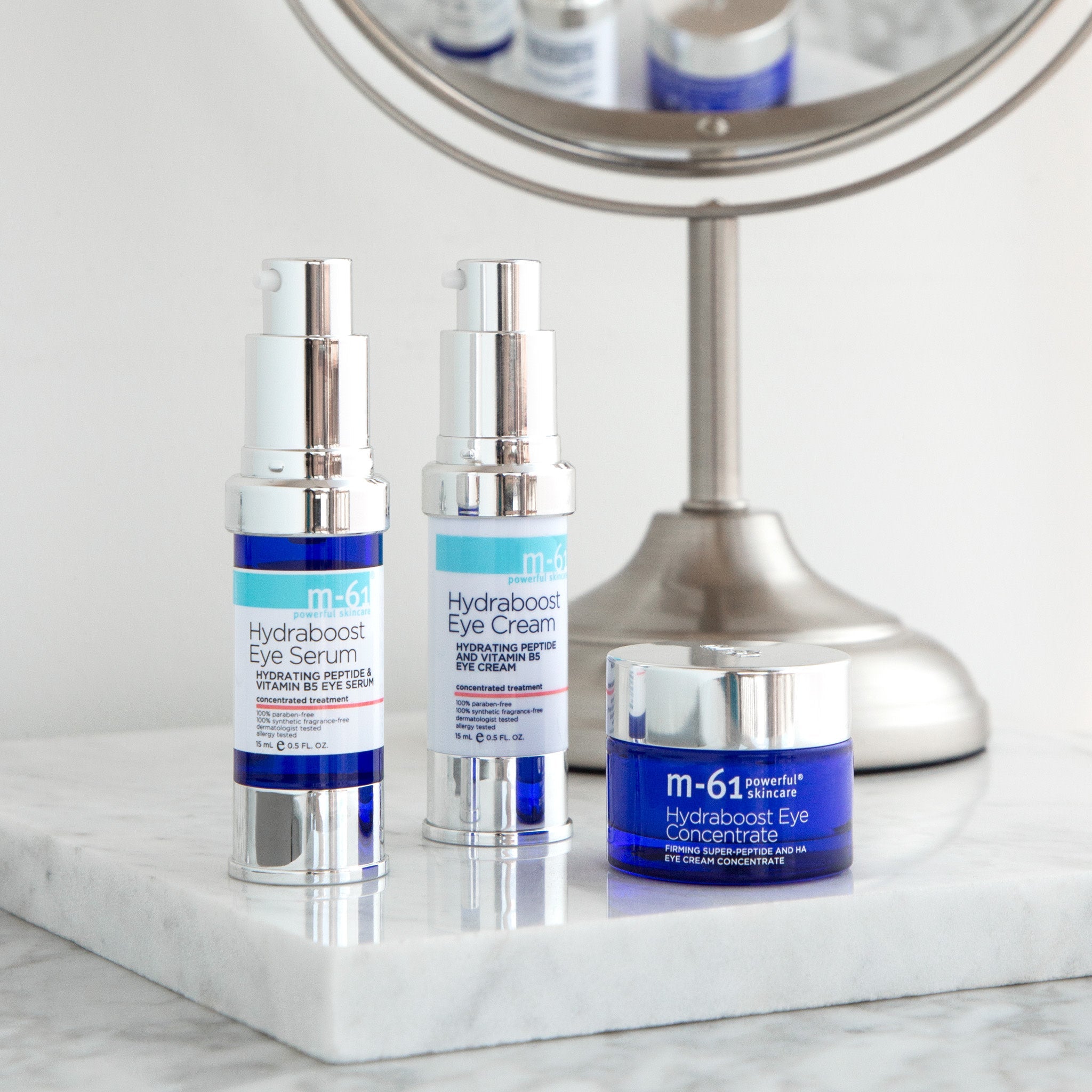 Hydraboost Eye Serum for Dark Circles & Puffiness - Anti-Aging Under Eye Treatment with Hyaluronic Acid & Vitamin C - Perfect for Night & Morning Skincare Routine