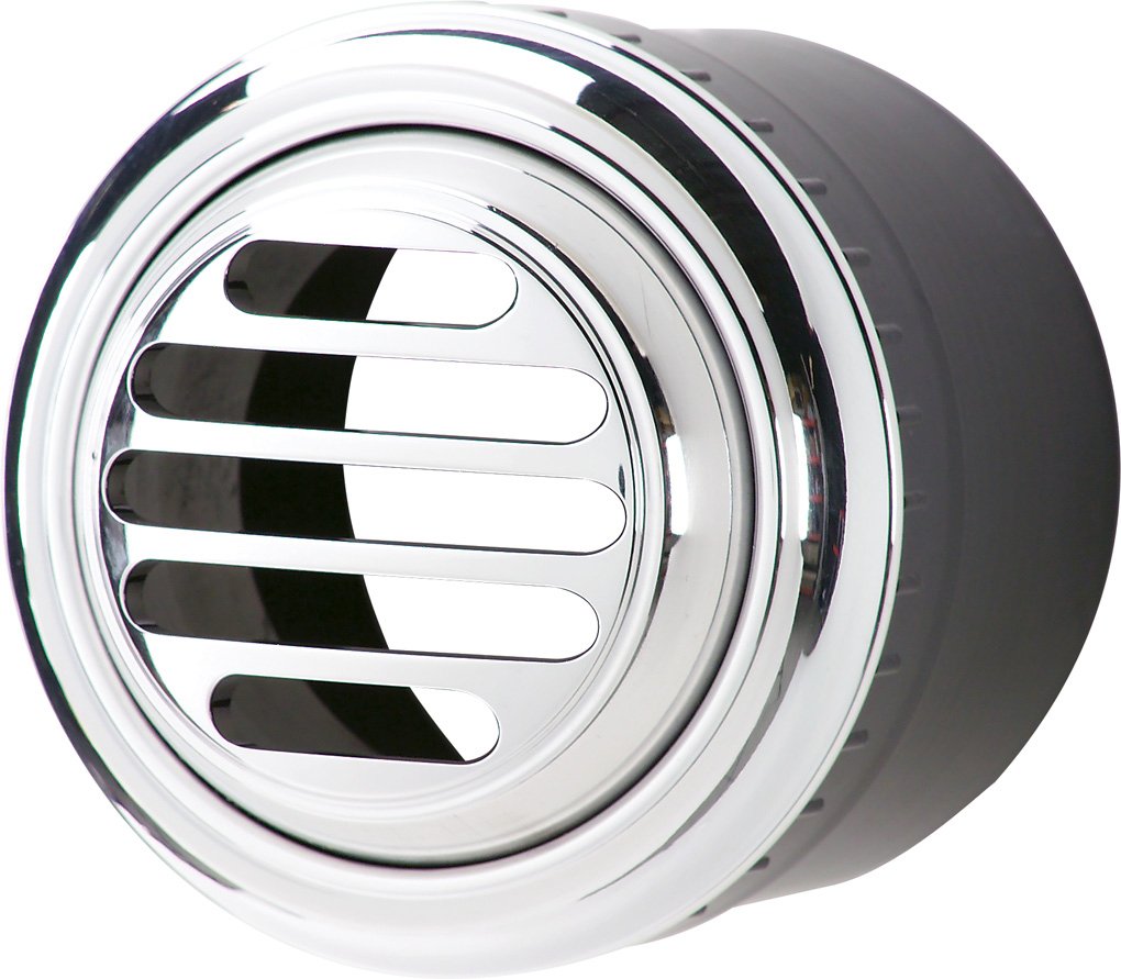 Billet Specialties 38320 Polished Slotted Billet Air Conditioning Vent - High Performance Car AC Vent for Hot Rods, Muscle Cars & Custom Builds - Perfect for Interior Cooling & Style Upgrade