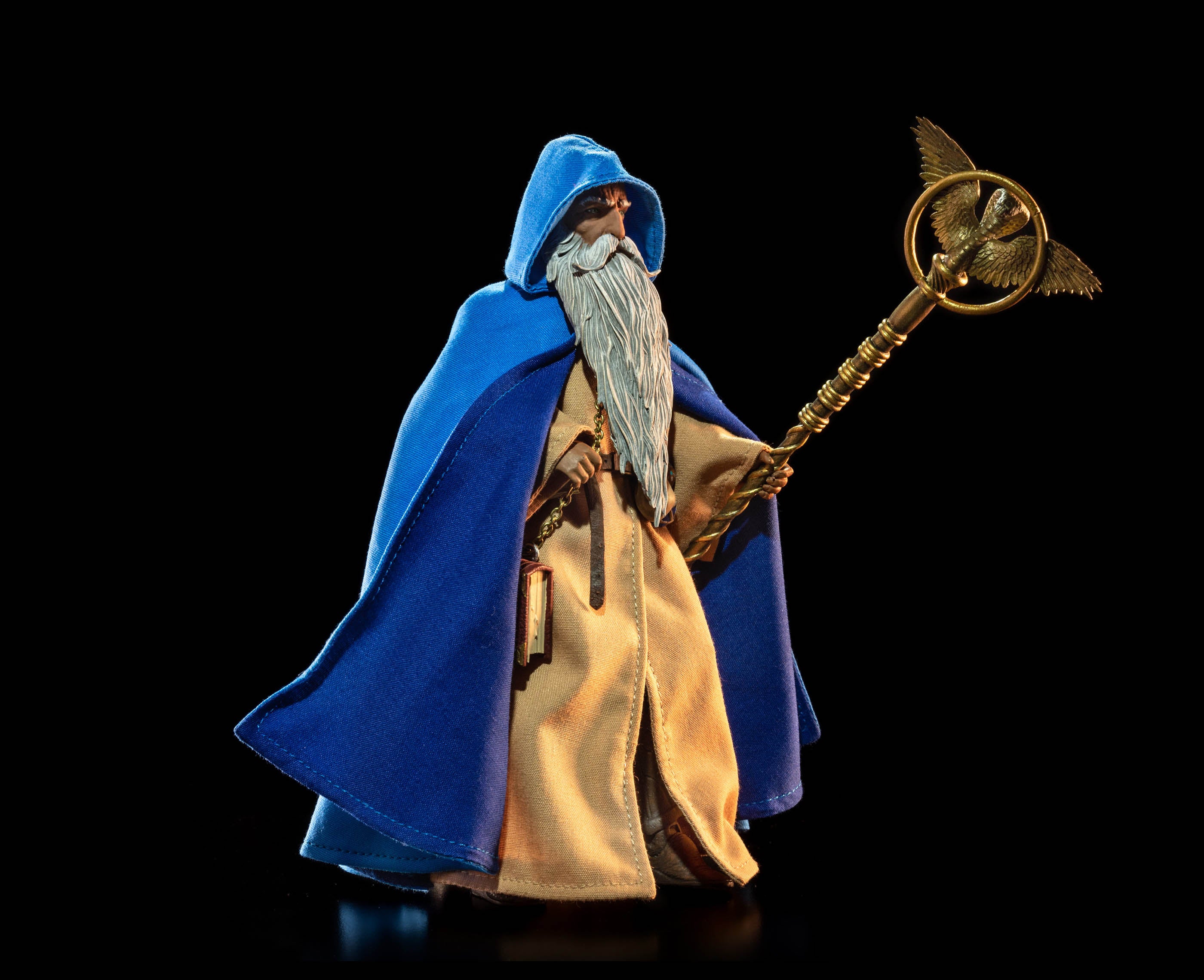 Mythic Legions Convocation of Bassylia Samir Scrollwarder Action Figure - Collectible Fantasy Warrior for Display & Role-Playing Games (RPG)