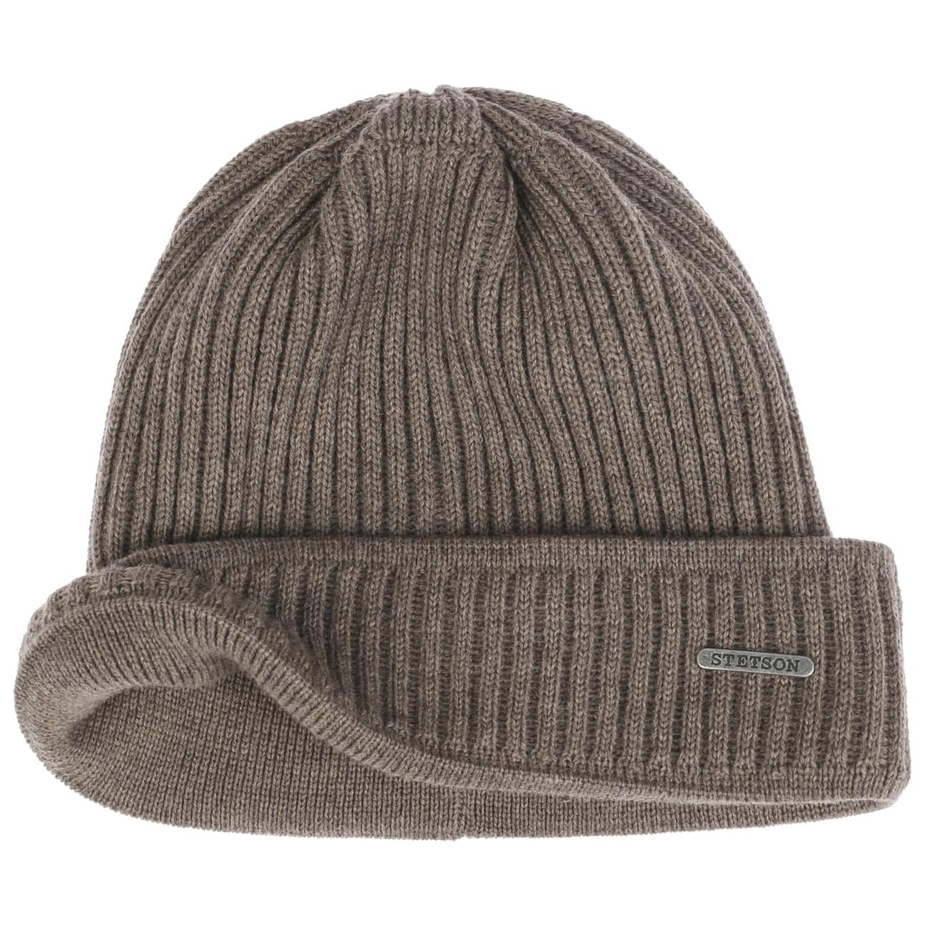 Stetson Parkman Knit Hat for Men - Warm Winter Beanie for Outdoor Activities, Hiking, and Skiing