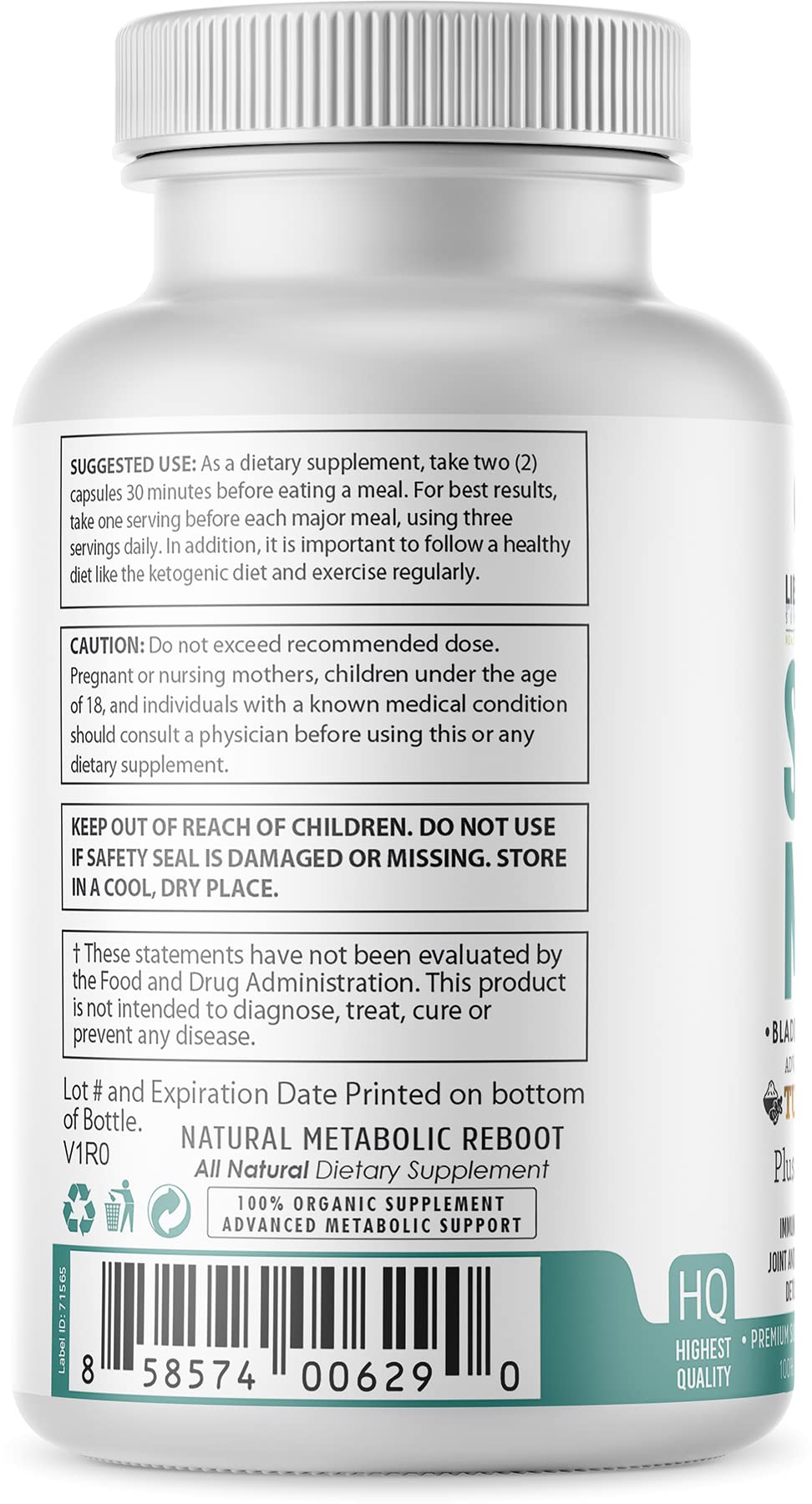 Organic Irish Sea Moss Pills - Wildcrafted Dr. Sebi Inspired Seamoss Blend with Turmeric, Burdock Root & Bladderwrack - Enhanced with Black Pepper for Better Absorption - 60 Vegan Capsules - Supports Immune System, Digestion & Energy - Perfect for Daily Wellness Routine