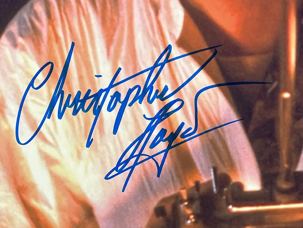 Authentic Michael J. Fox & Christopher Lloyd Signed 16x20 Back to the Future Movie Poster with Delorean Remote - JSA & BAS Certified - Perfect for Movie Memorabilia Collectors and Home Theater Decor