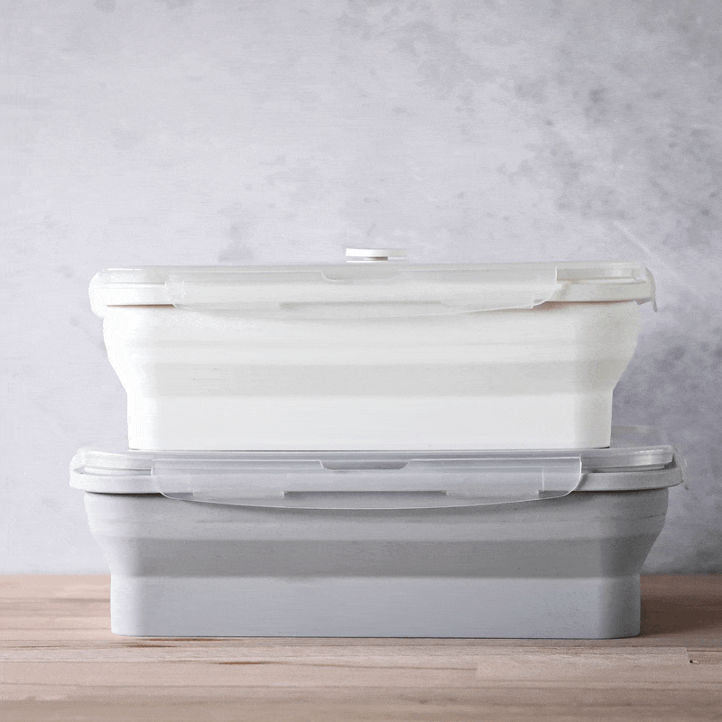 Extra Large Food Stackers Set - Durable Plastic Stacking Containers for Kitchen Storage & Meal Prep | Perfect for Organizing Pantry, Fridge & Lunch Boxes