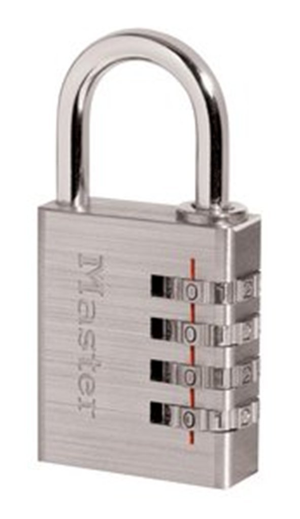 Master Lock 643D 8-Pack 1-9/16 Inch Combination Padlock - Secure Lockers, Toolboxes & Storage Units for Home, School & Office Use