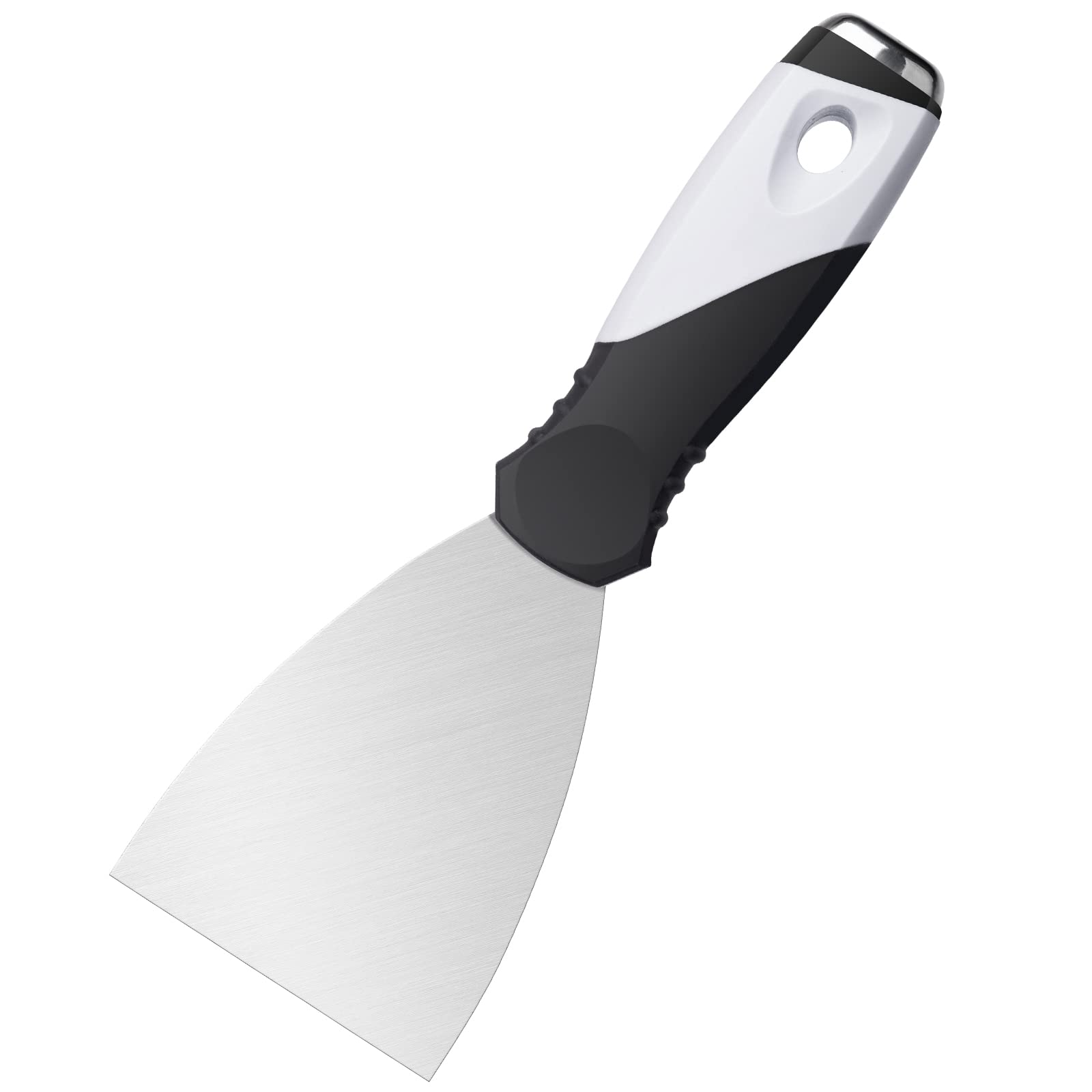 3 Inch Stainless Steel Paint Scraper with Hammer End - Small Putty Knife for Wood, Drywall & Taping - Durable Mister Rui Scraper Tool for DIY Home Renovation, Wall Repair & Paint Removal