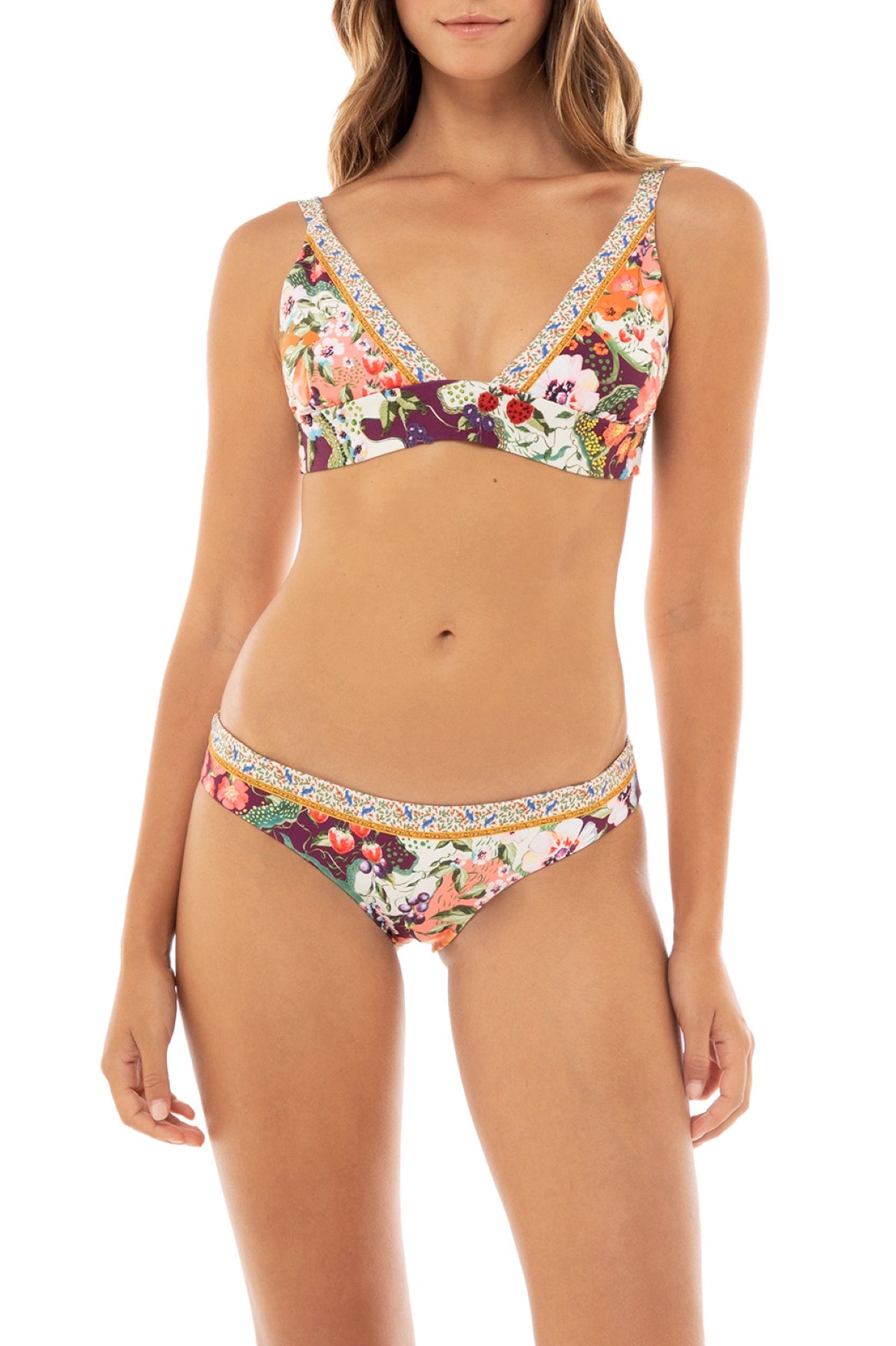 Audrey Sustainable Bikini Bottom - Eco-Friendly Swimwear for Women | Perfect for Beach Vacations & Pool Parties