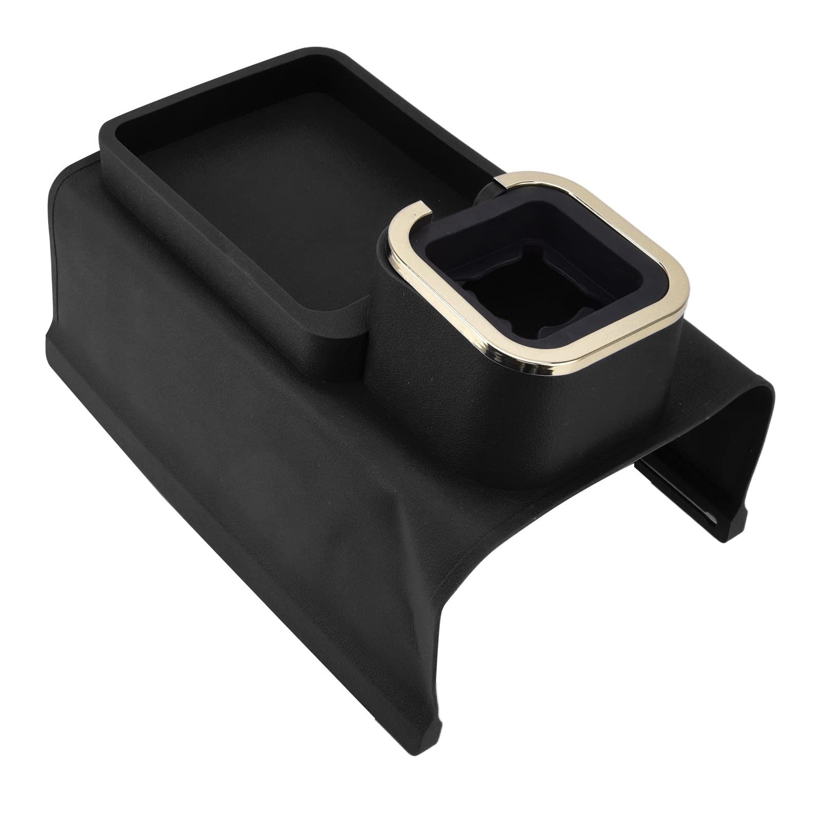 Silicone Cup Holder for Couch Arm - 4 Iron Tube Base, Black - Perfect for Living Room, Sofa, and Recliner - Holds Drinks, Snacks, and Remote Control