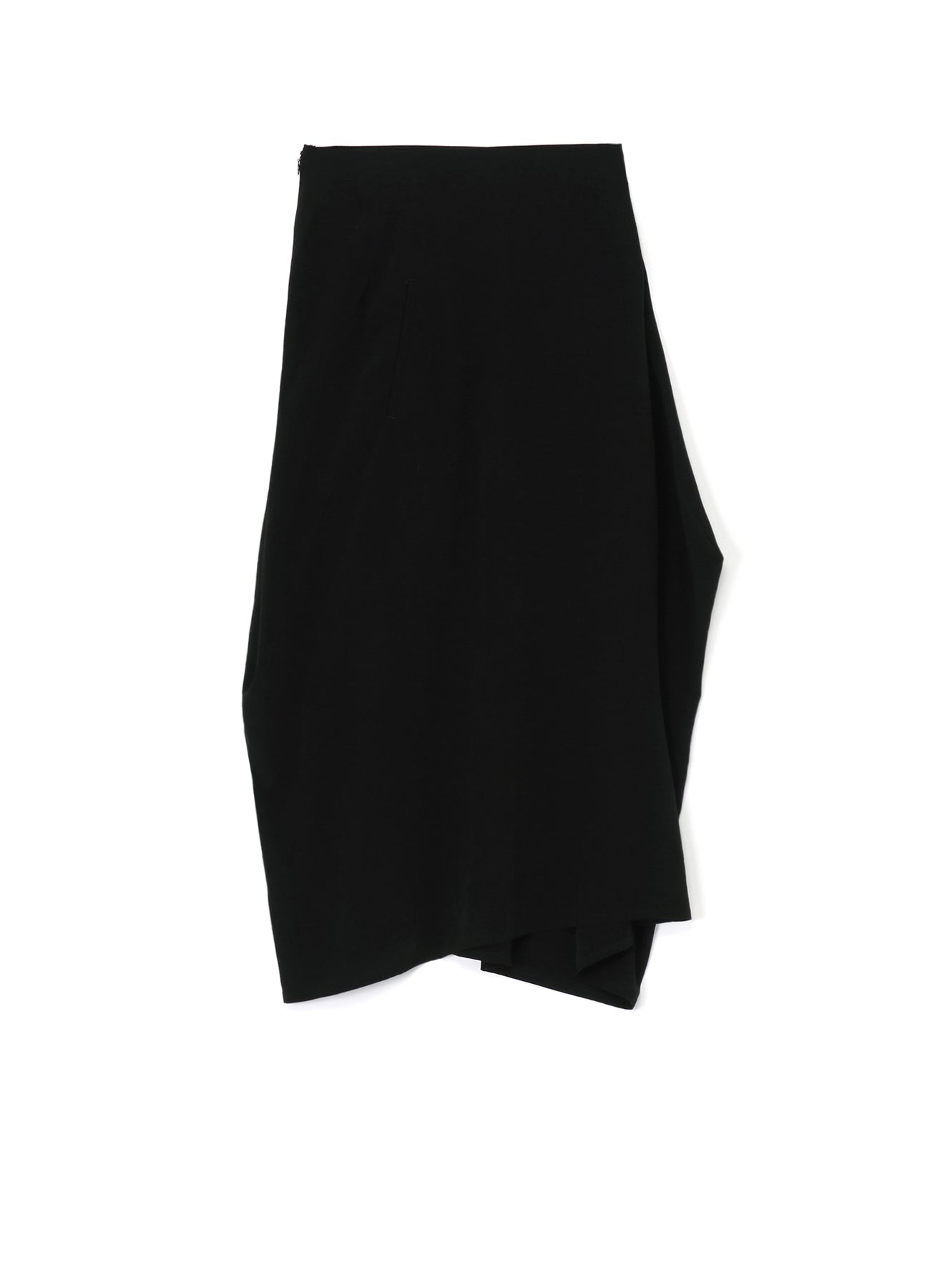 Crepe de Chine Panel Tuck Flared Skirt - Elegant Women's Midi Skirt for Office, Party & Casual Wear