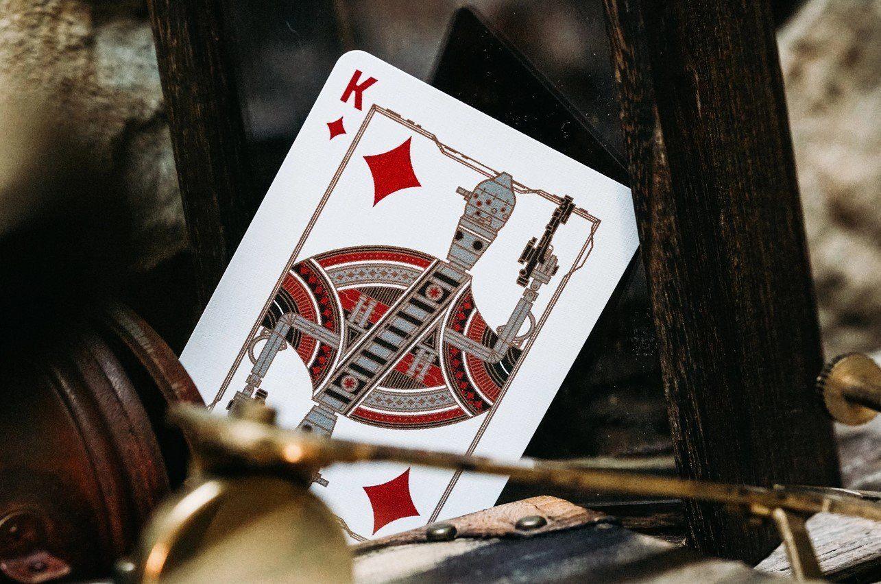 Premium Mandalorian Themed Playing Cards by Theory11 - Star Wars Collectible Deck for Card Games, Magic Tricks, and Gift Giving