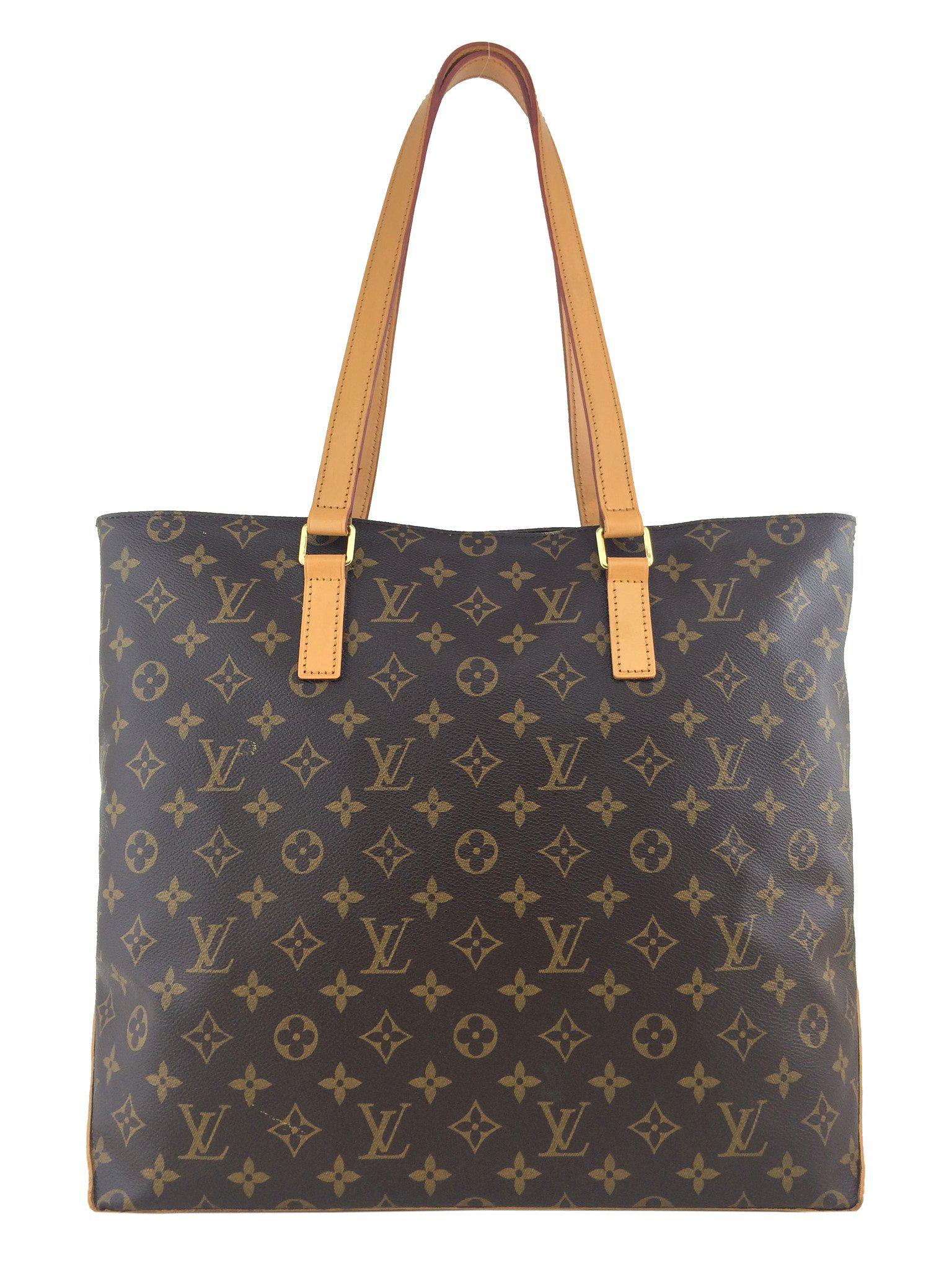 Authentic Louis Vuitton Monogram Canvas Cabas Mezzo Tote Bag - Luxury Designer Handbag for Women, Perfect for Work, Travel & Everyday Use