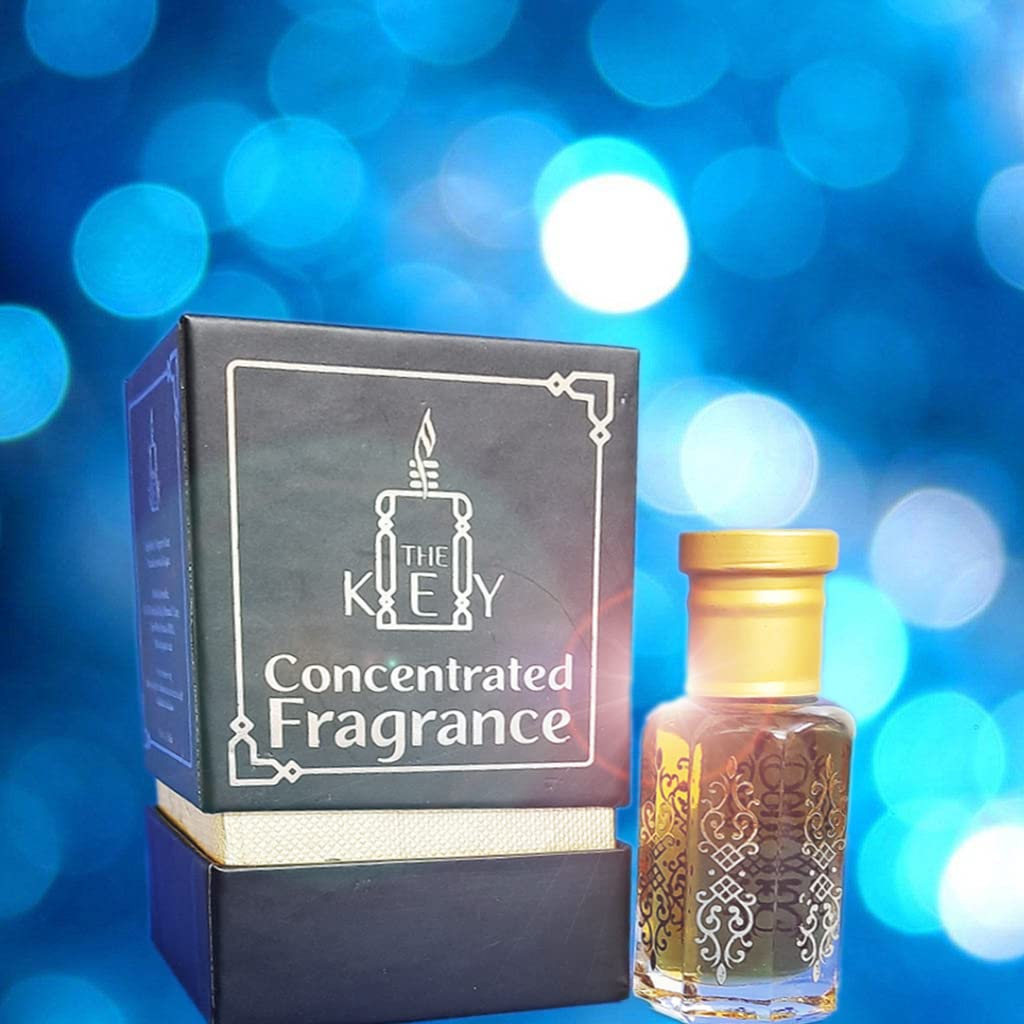 Deep Cool-6ml Concentrated Perfume Oil, Alcohol-Free Fragrance for Men & Women - Fresh Aquatic Scent for Daily Wear, Office & Date Nights