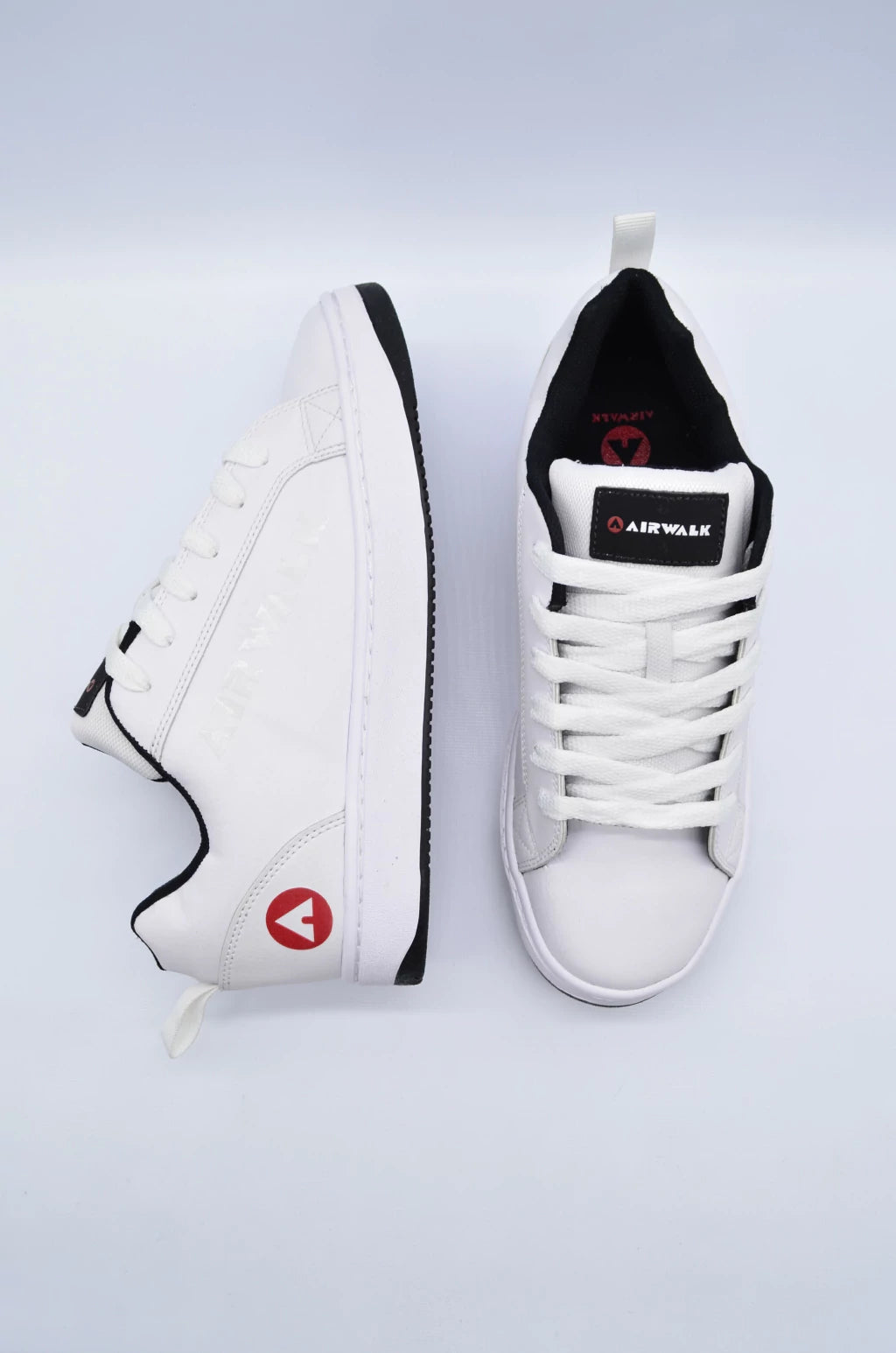 Air Walk Unisex Coolaste White Sneakers - Comfortable Casual Shoes for Men & Women | Perfect for Walking, Running & Everyday Wear