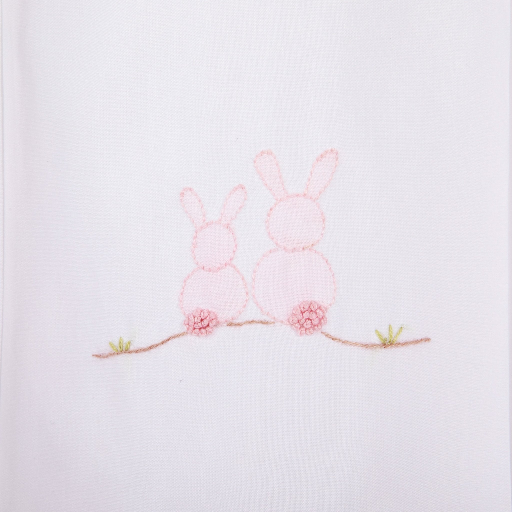Soft Baby Bunny Cotton Daygown - Cute Newborn Outfit for Girls & Boys - Perfect for Photoshoots, Christenings & Special Occasions