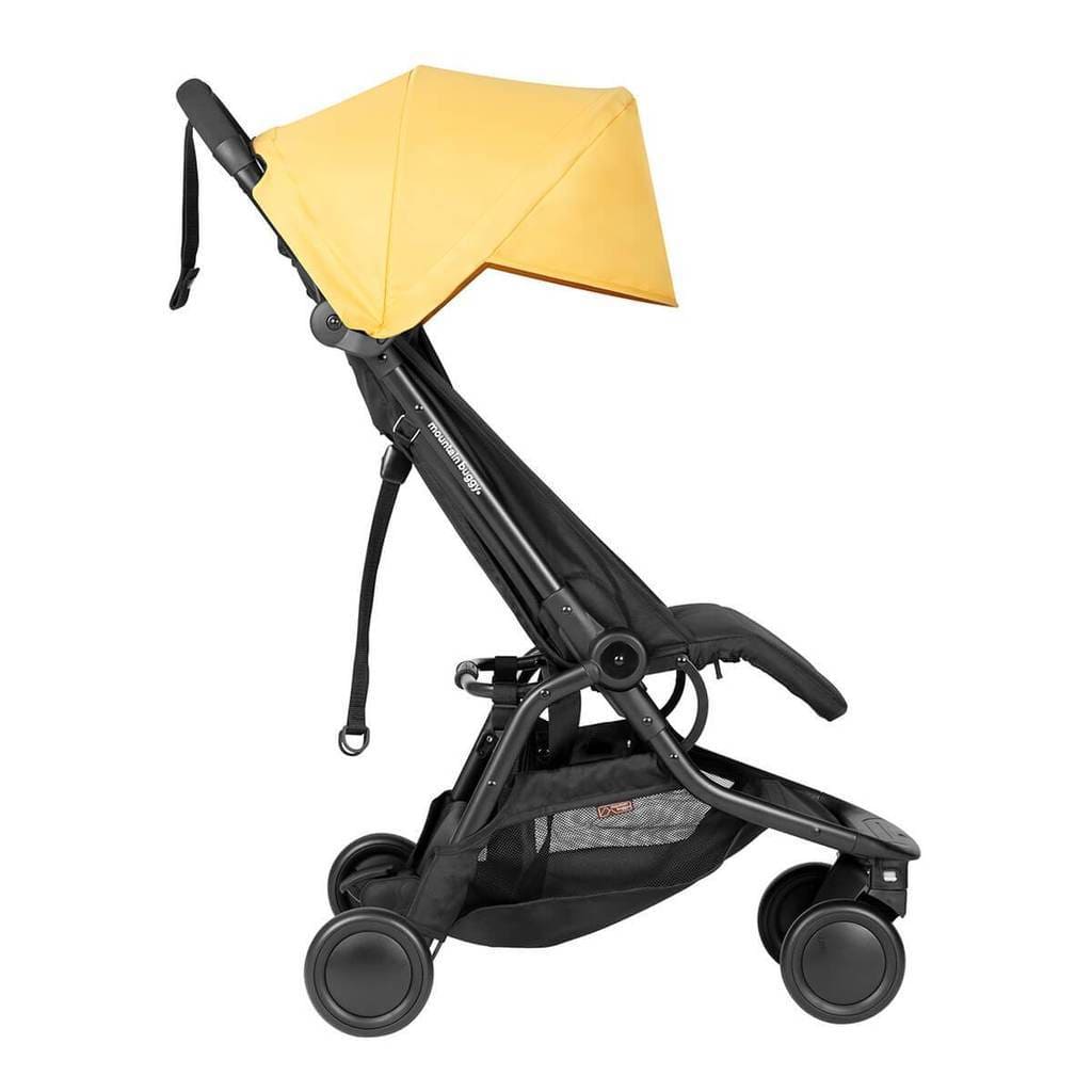 Mountain Buggy Nano V3 Lightweight Compact Travel Stroller - Perfect for Airplanes, City Walks & Outdoor Adventures