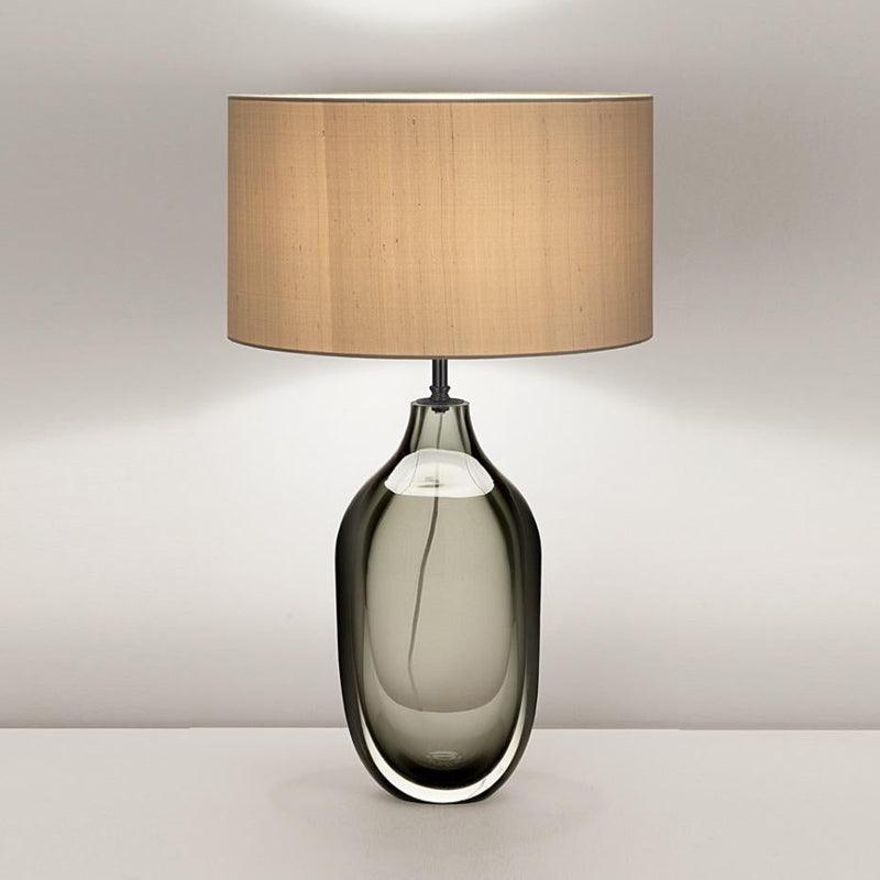 Elegant Glazed Crystal Table Lamp - Modern Home Decor for Living Room, Bedroom & Office - Perfect for Reading, Relaxing & Enhancing Ambiance