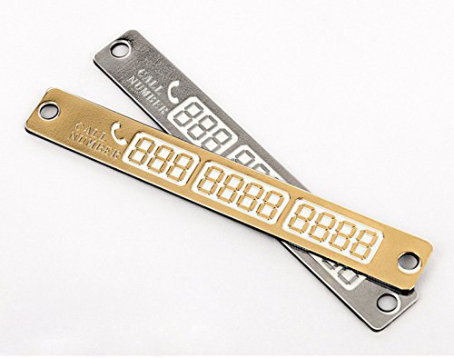 Glow in the Dark Car Parking Sign - Temporary Reflective License Plate Card for Nighttime Vehicle Photography & Styling (Perfect for Car Shows, Night Events & Social Media Photos)