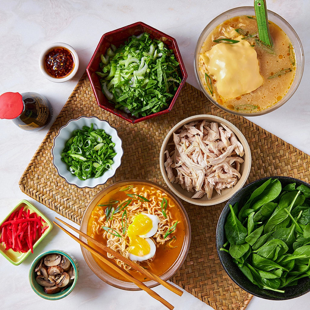 Premium Instant Ramen Noodles - Authentic Japanese Flavor, Quick & Easy Meal for Busy Days, College Dorms, Office Lunch & Late Night Snacks