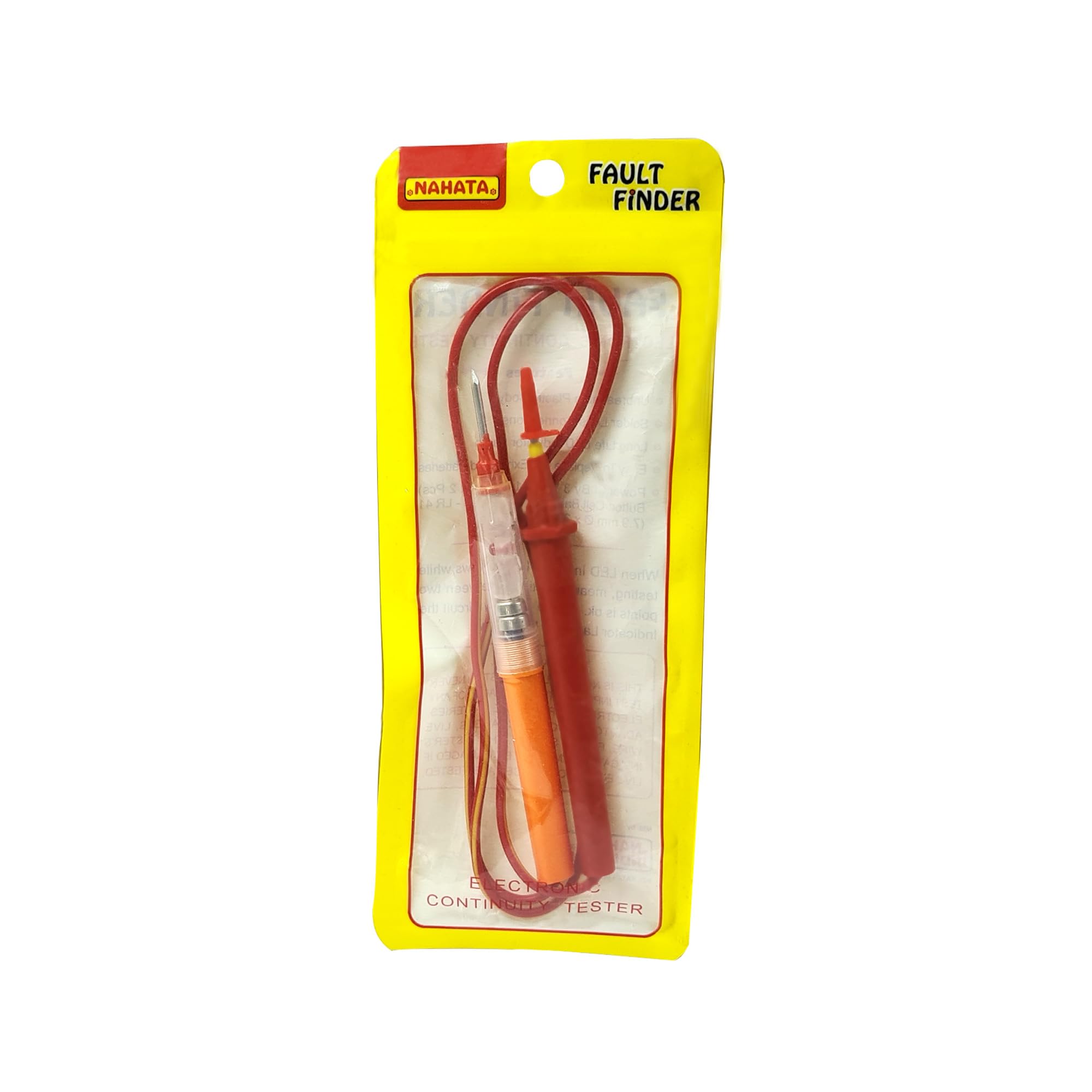 Jonar® Continuity Tester with Red LED Indicator - Professional Electrical Circuit Tester for DIY Projects, Electronics Repair, and Automotive Wiring Testing