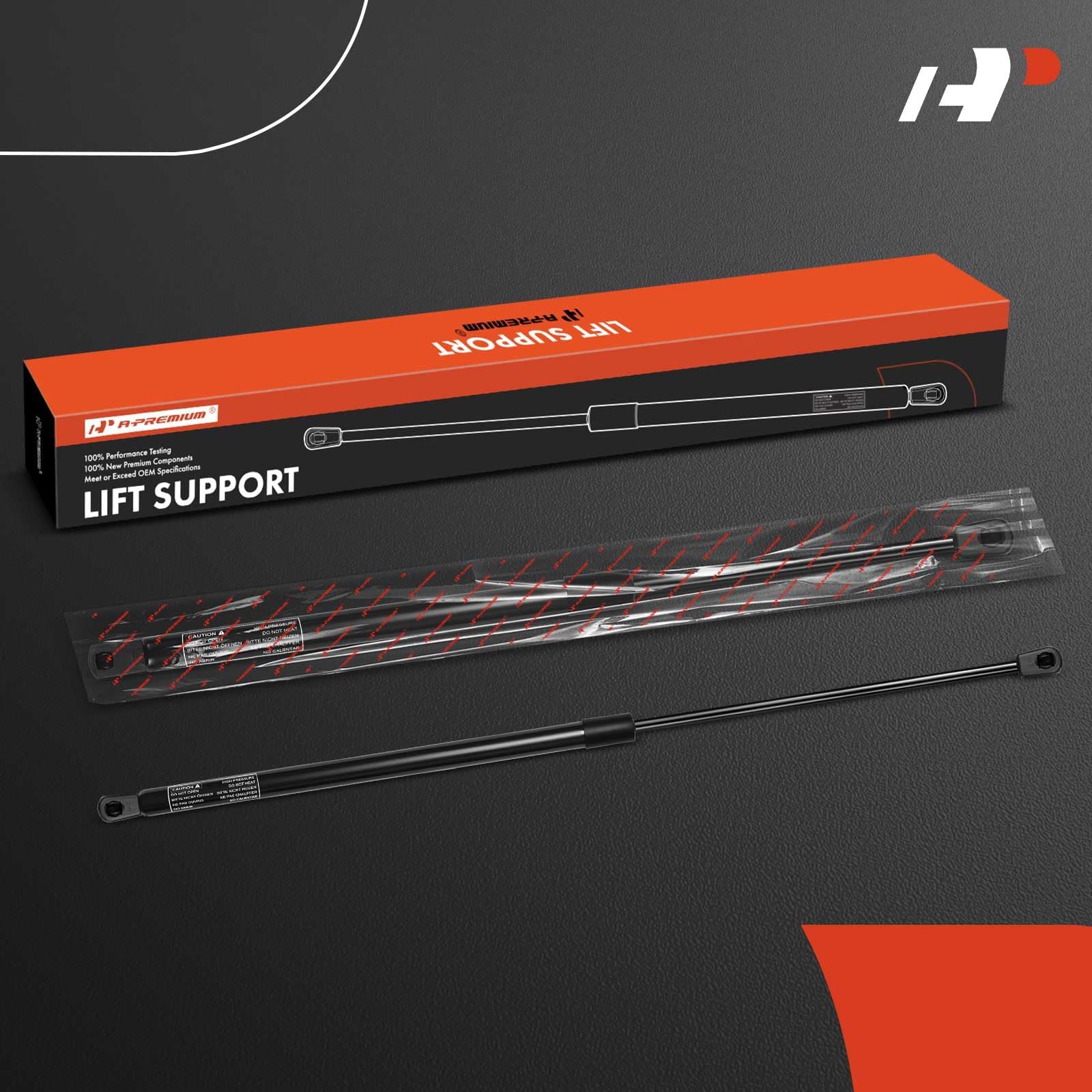 Premium 26.34 Inch 150lb Gas Spring Lift Supports - Heavy Duty Replacement Struts for Toolbox, Cabinets, Sliding Windows, Storage Beds, Bench Lids & Basement Doors (2-PC Set) | Perfect for Automotive, RV, Marine & Home Storage Solutions