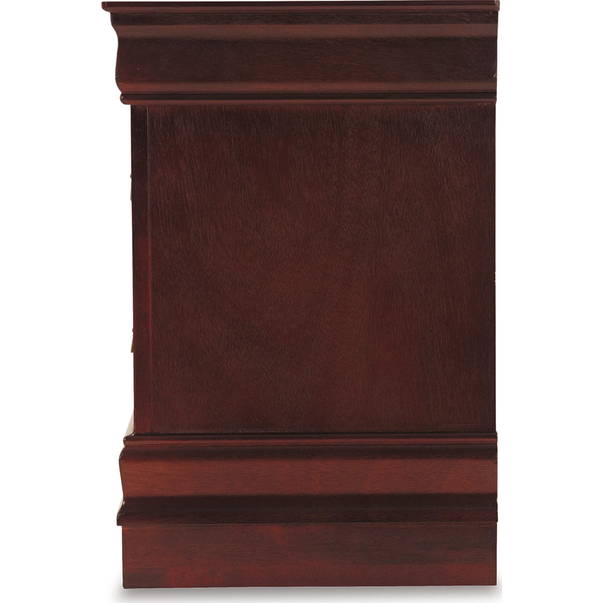 Alisdair Nightstand - Dark Brown Wood Bedside Table with Storage Drawer for Bedroom, Living Room, or Office