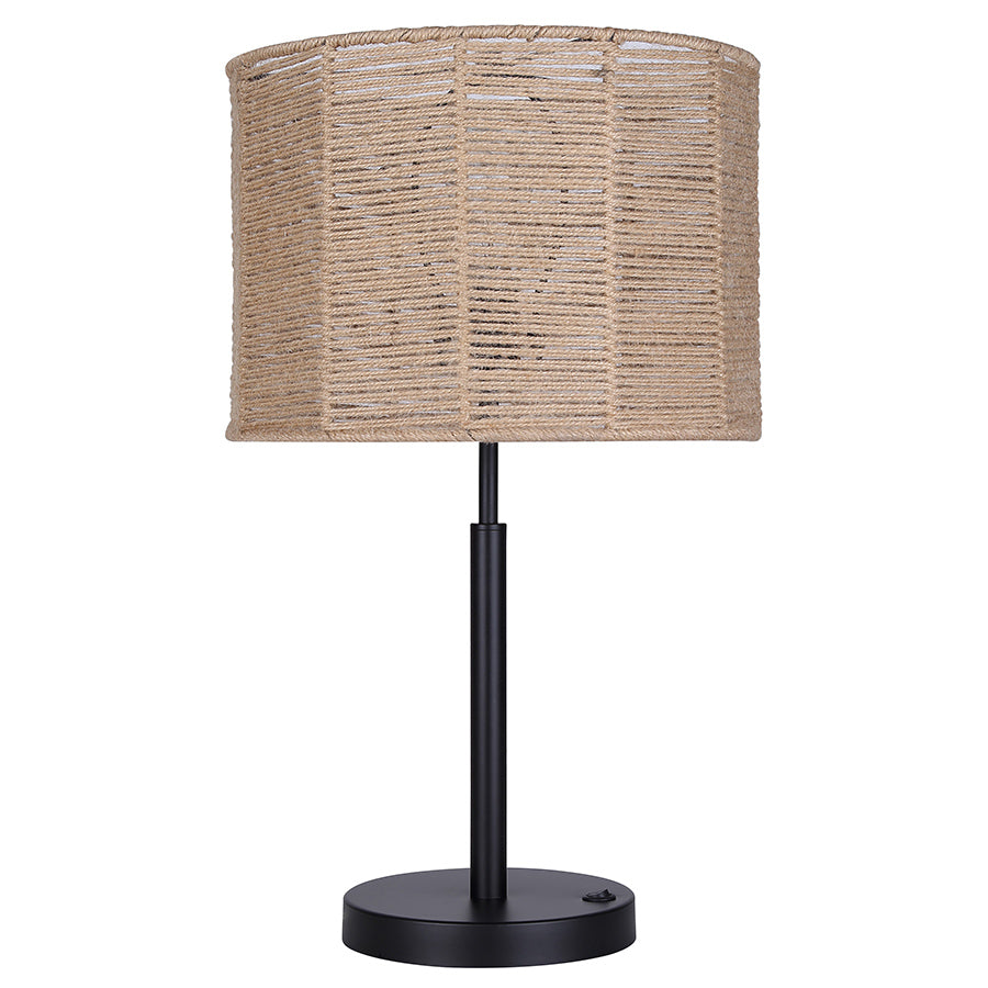 Modern Lano Table Lamp - Adjustable LED Desk Light with USB Charging Port for Bedroom, Office & Study Room - Warm White & Cool White Light Modes
