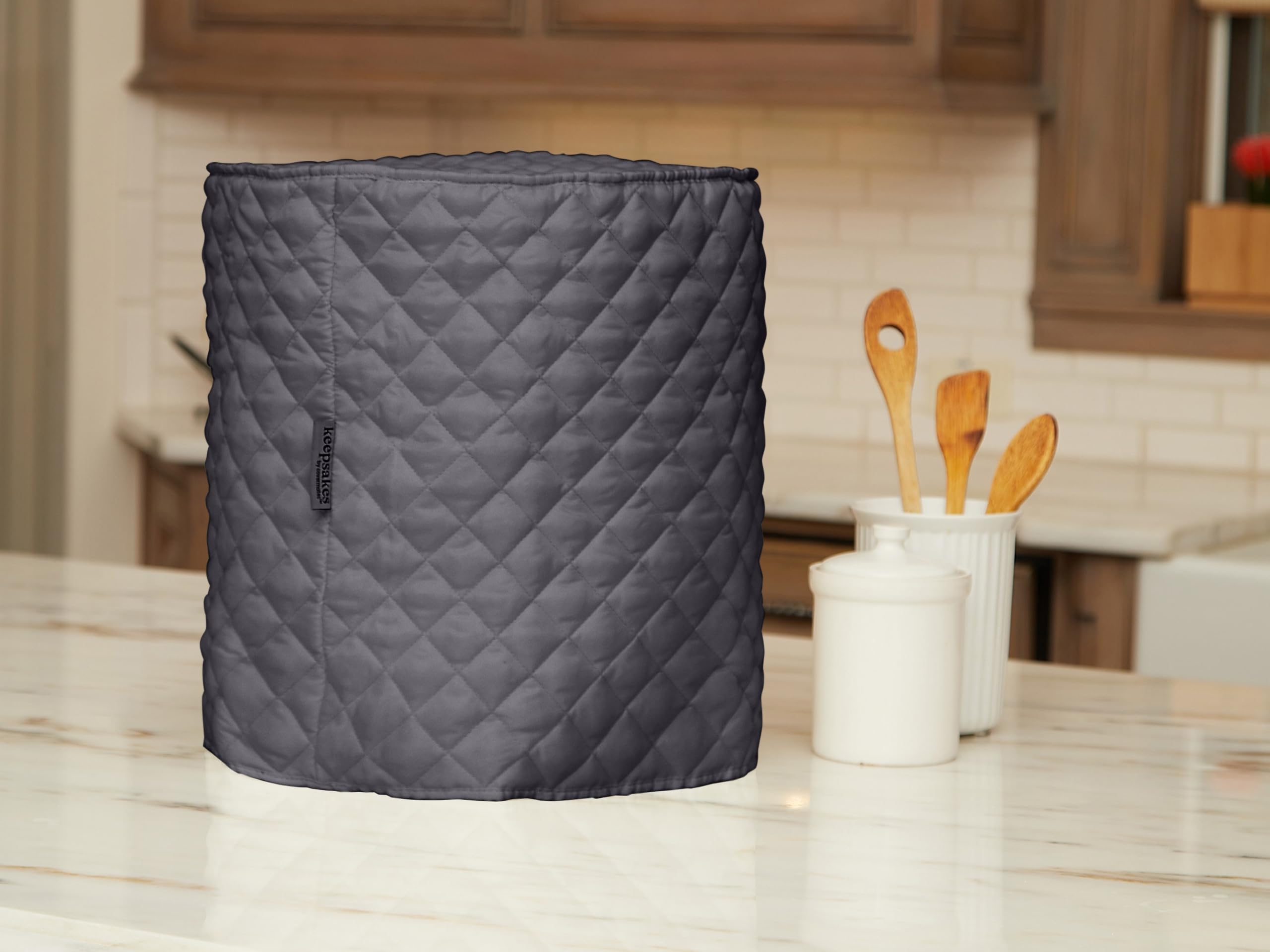 Covermates Keepsakes Pressure Cooker Cover – Dustproof, Stain-Resistant & Washable Appliance Protector in Slate – Perfect for Kitchen Storage & Countertop Protection