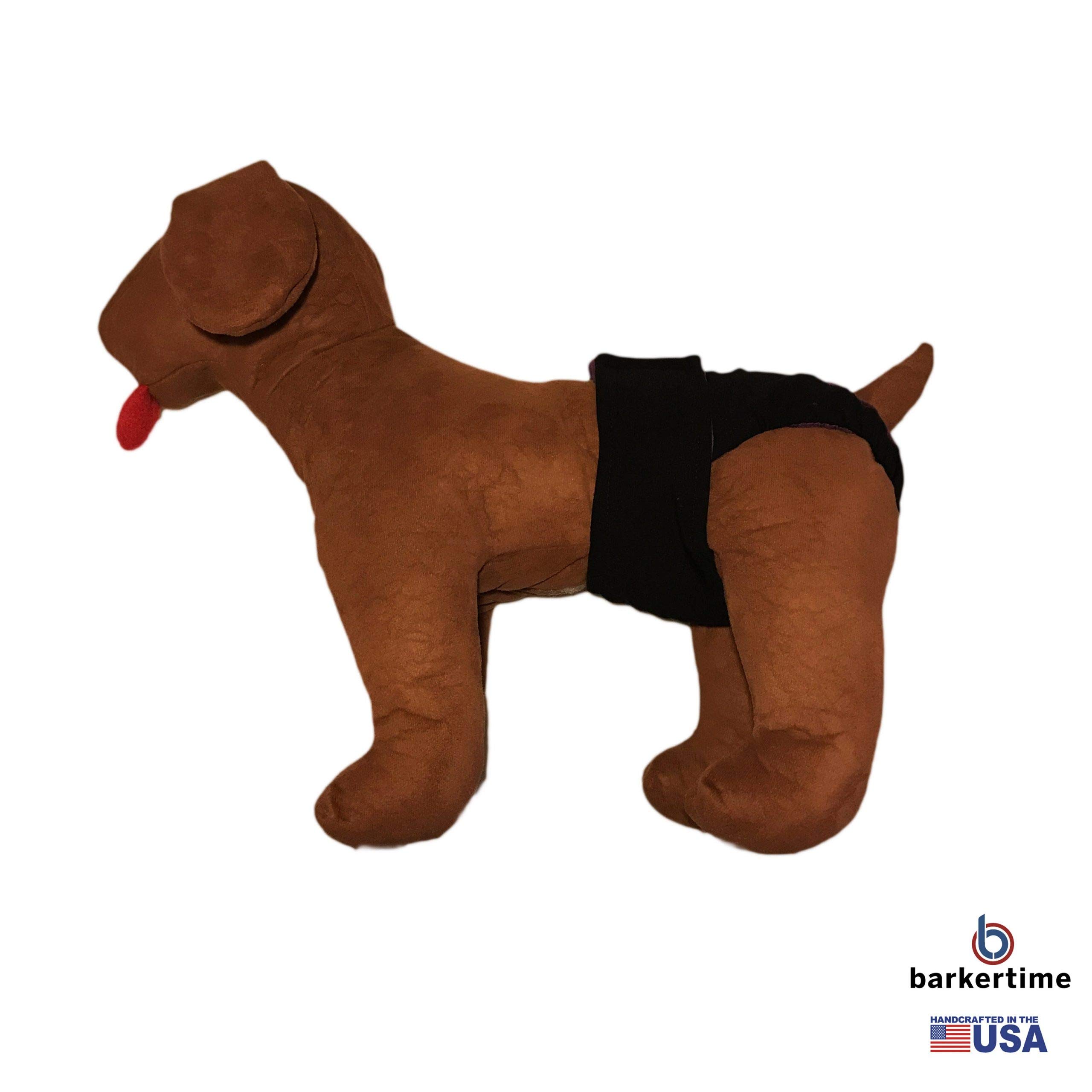 Premium XL Dog Diaper - Midnight Mystique No Tail Hole Design | Made in USA | Ideal for Incontinence, Travel & Post-Surgery Care