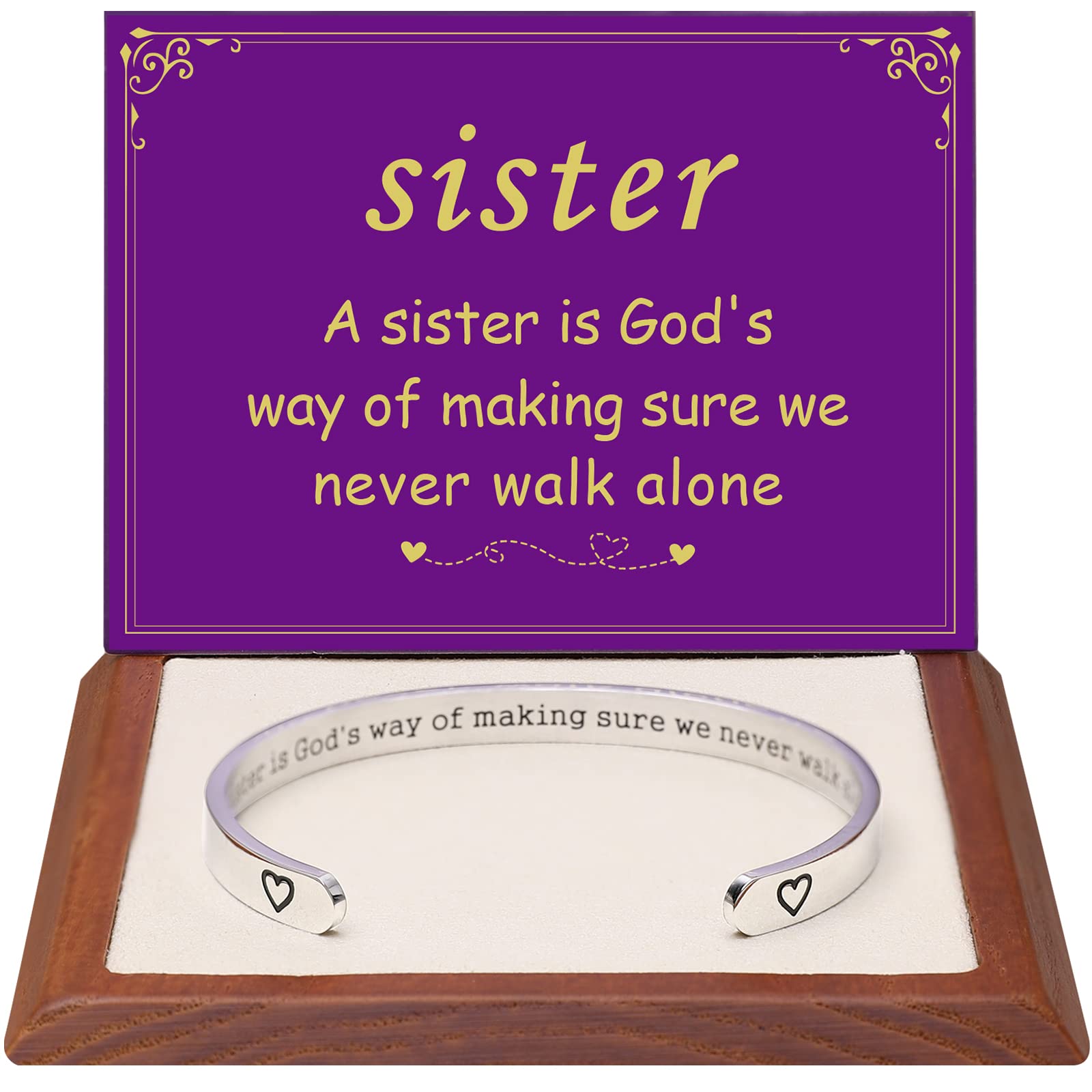Hidden Message Bracelet - Meaningful Jewelry Gift for Women, Best Friend, Sister & Teens | Birthday, Christmas, Mother's Day & Friendship Gift Idea | Perfect for Everyday Wear, Special Occasions & Surprise Gifts