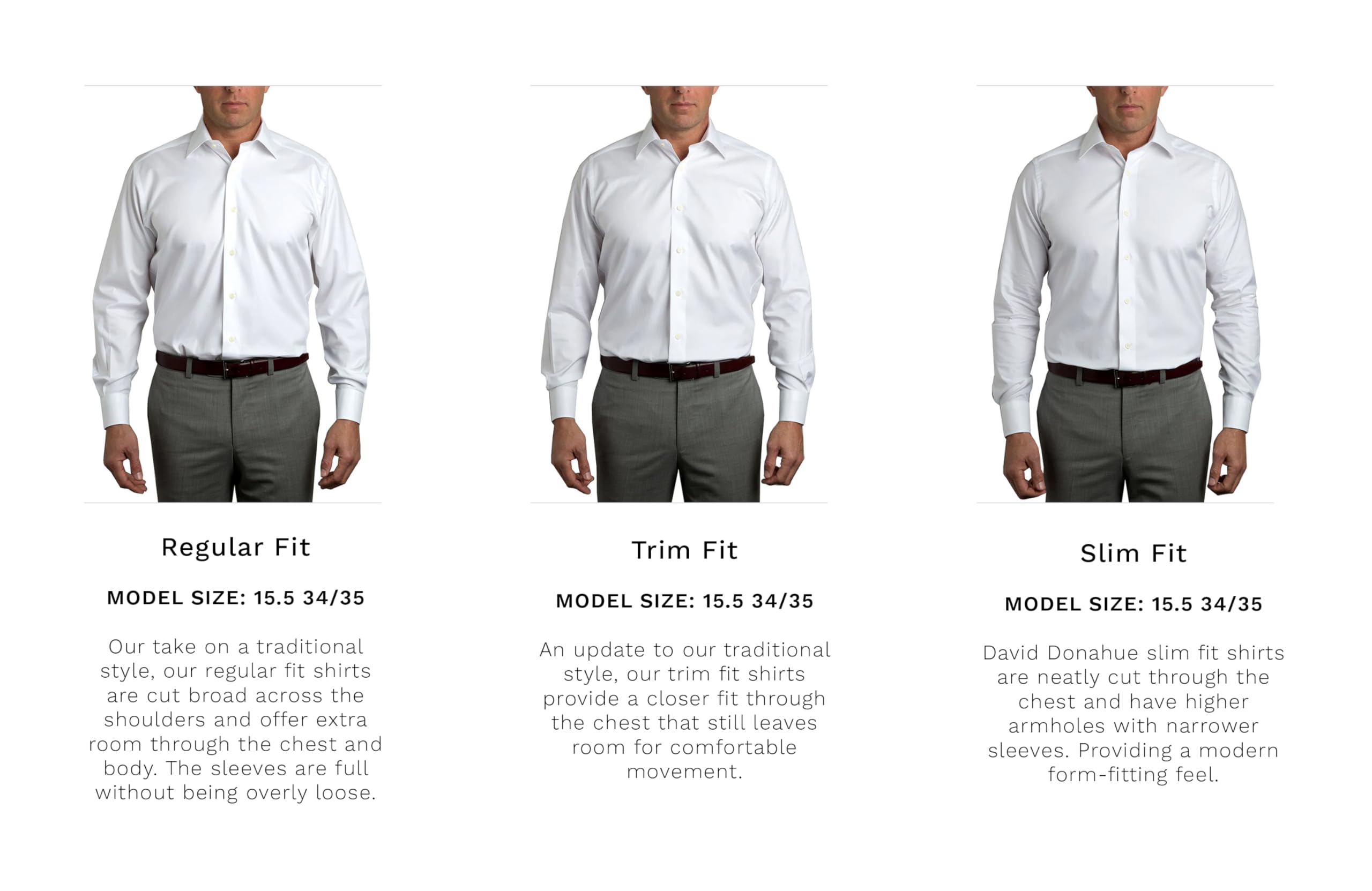 Premium Men's Slim Fit 100% Cotton Non-Iron Dress Shirt - White, Size 17.5 Neck x 32-33 Sleeve | Wrinkle-Free Business & Formal Wear for Office, Interviews & Special Occasions
