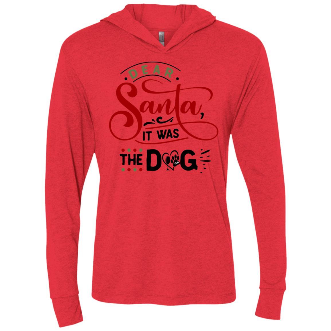 WineyBitches.Co Unisex Triblend Long Sleeve Hooded T-Shirt | Soft Cotton Blend Pullover | Perfect for Casual Wear, Lounge & Outdoor Activities