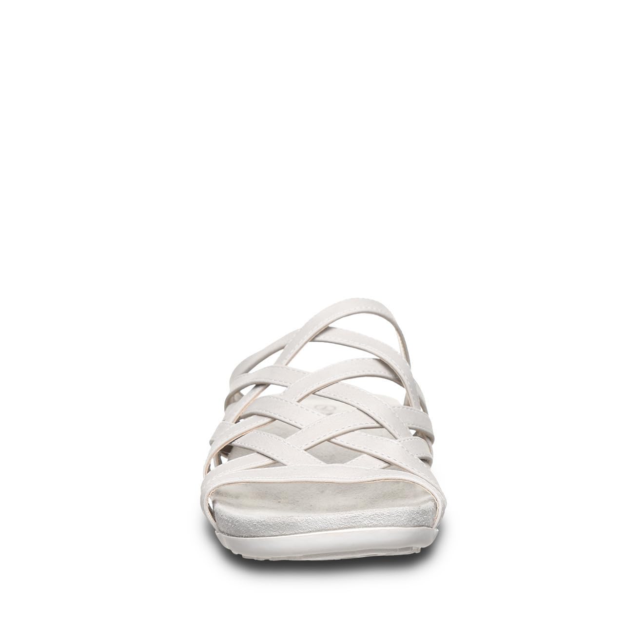 BEARPAW Women's Zinnia White Size 7 Sandals - Comfortable & Lightweight Summer Shoes for Women - Perfect for Beach, Vacation, and Casual Outings