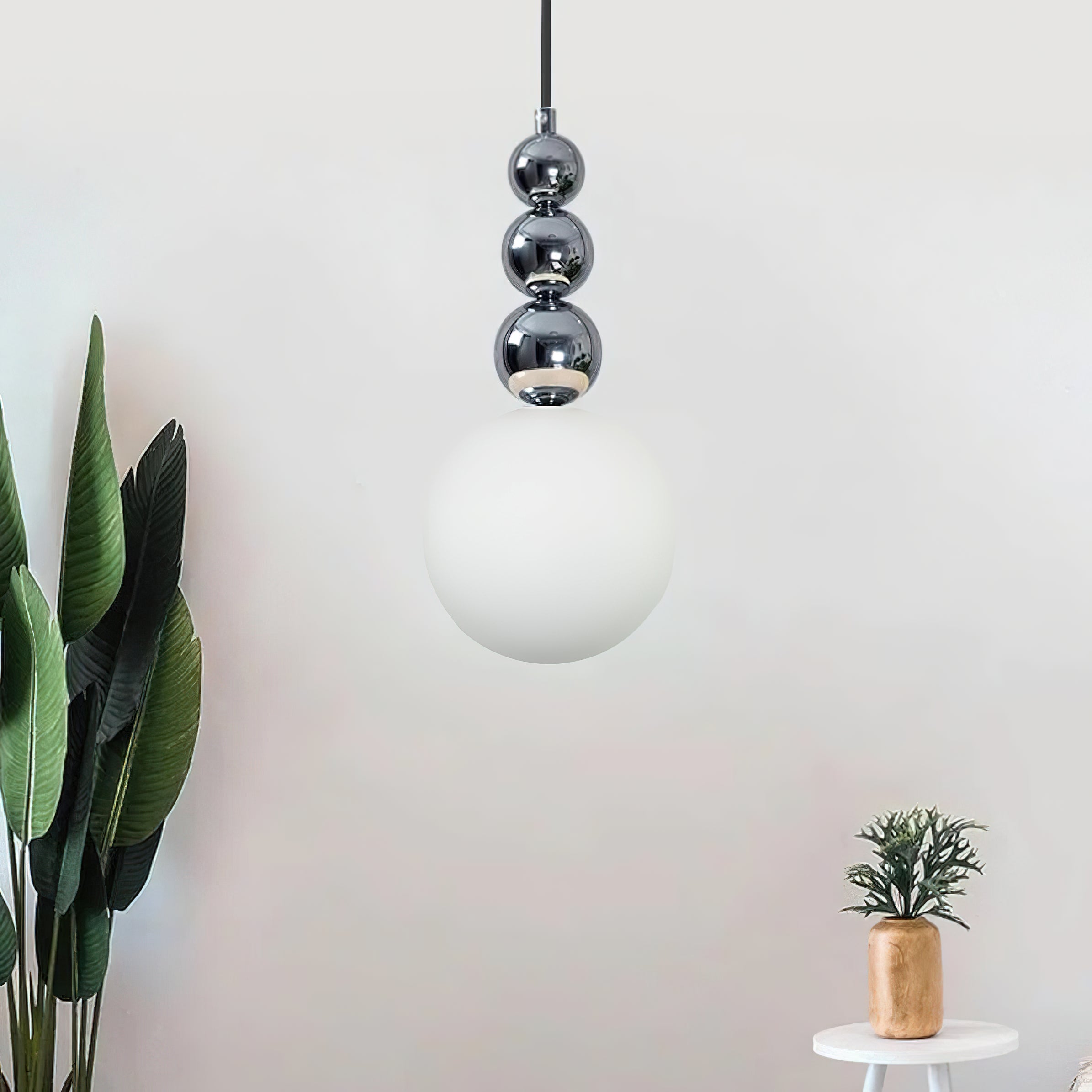 Handmade Creative Gourd-Shaped Glass Pendant Light - Perfect for Boho Home Decor, Living Room, Bedroom & Dining Room Lighting