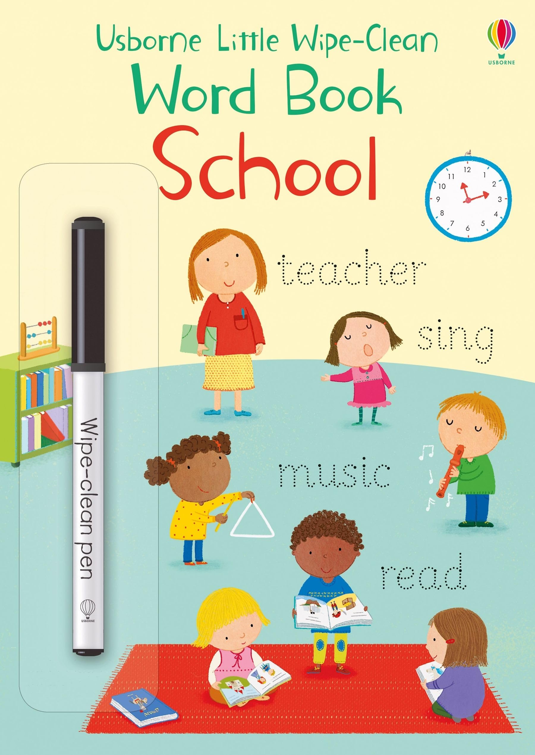 Little Wipe-Clean Word Books for Kids - Reusable Learning Activity Books for Preschool & Kindergarten - Perfect for Classroom, Homeschool & Travel Learning
