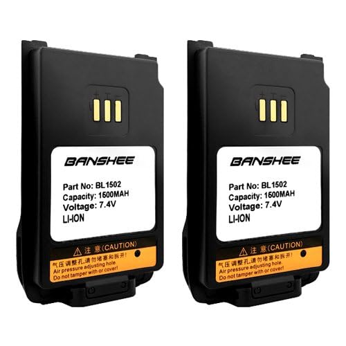 Titan New 1500mAh Li-ion Replacement Battery for HYT PD500 & PD600 Series (Model BL1502) - Perfect for Two-Way Radios, Security Devices & Emergency Communication