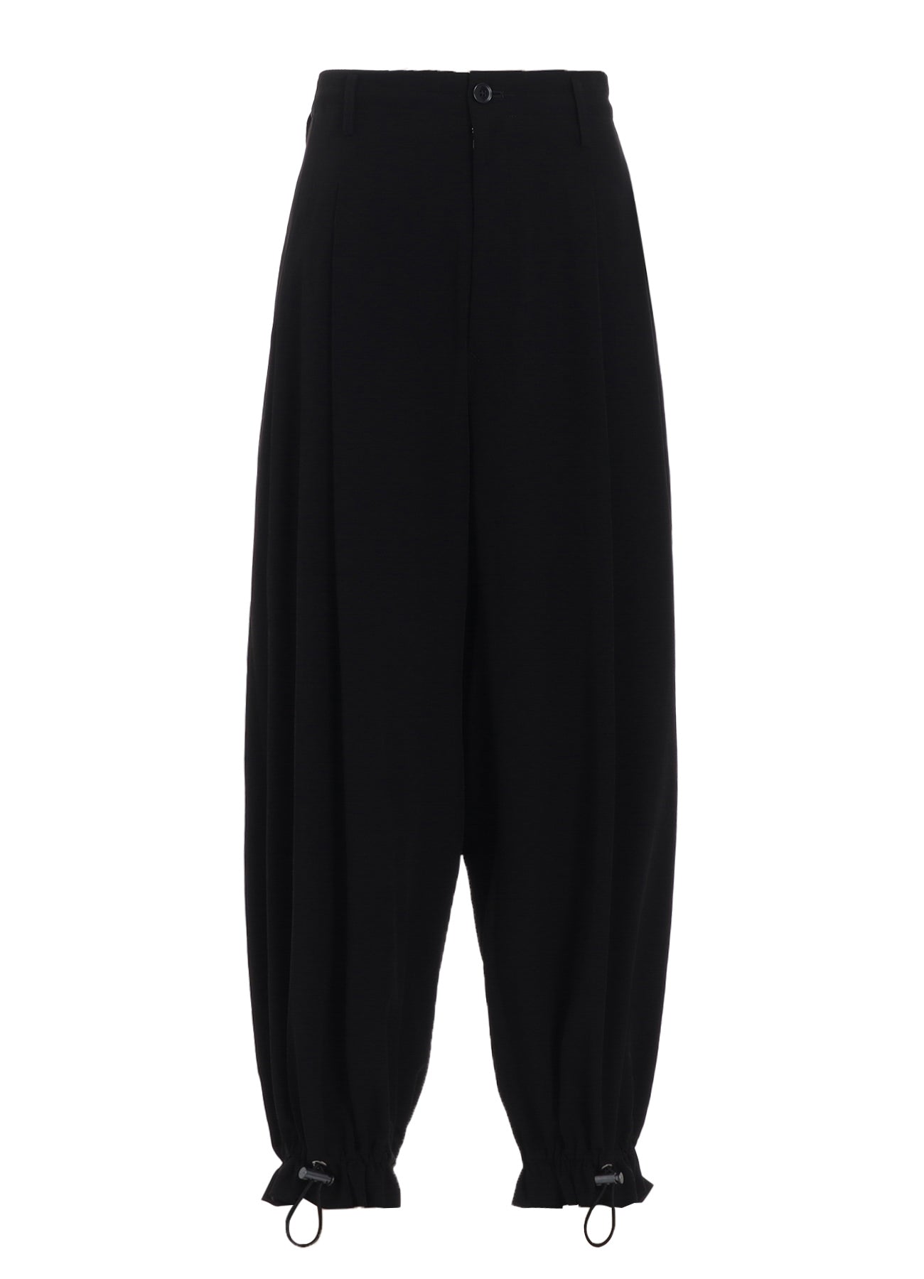 CREPE DE CHINE 2 TUCK HEM DRAWCORD PT - Elegant Flowy Women's Blouse with Adjustable Drawstring for Casual & Office Wear