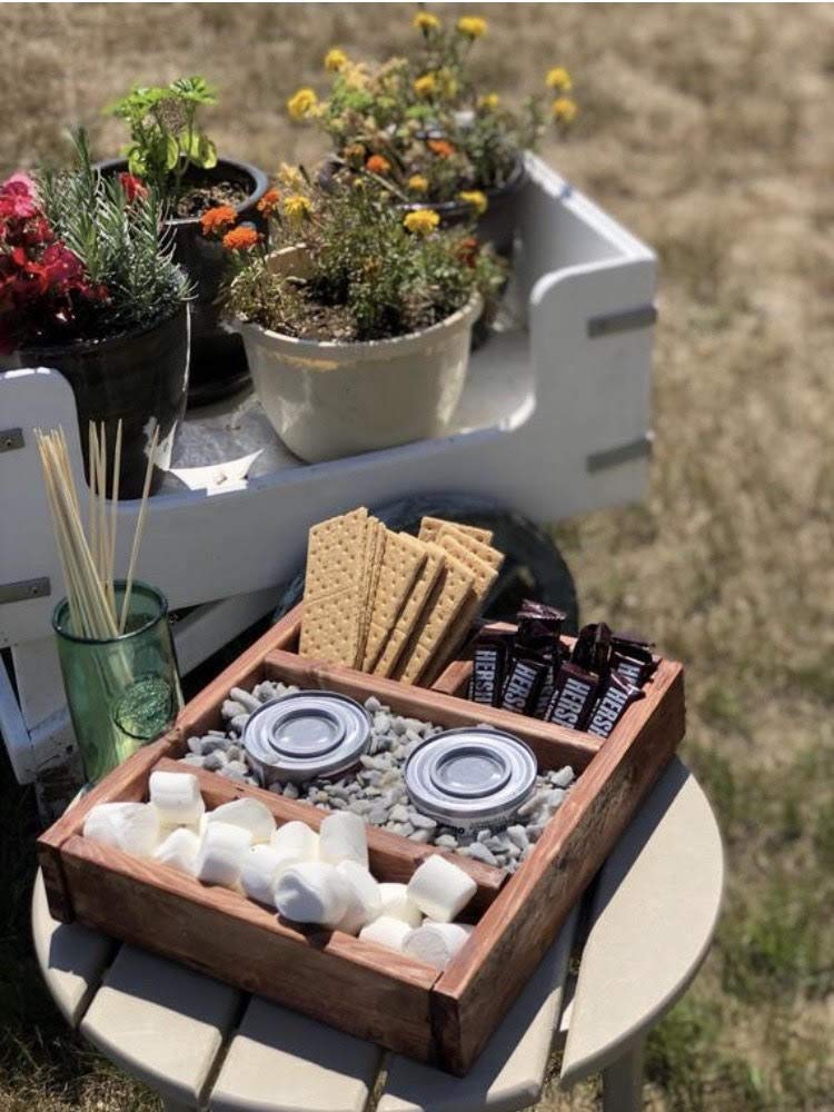 Mini S'mores Tray - Perfect for Camping & Dessert Parties