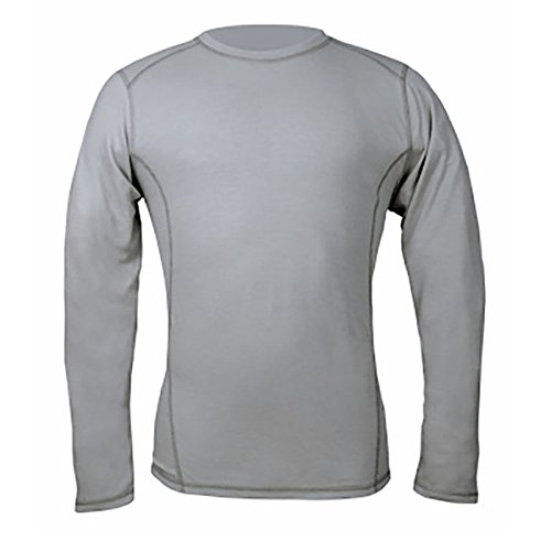 Dragonwear Men's Flame Resistant (FR) Crewneck Shirt - Comfortable Workwear for Electricians, Welders & Industrial Workers