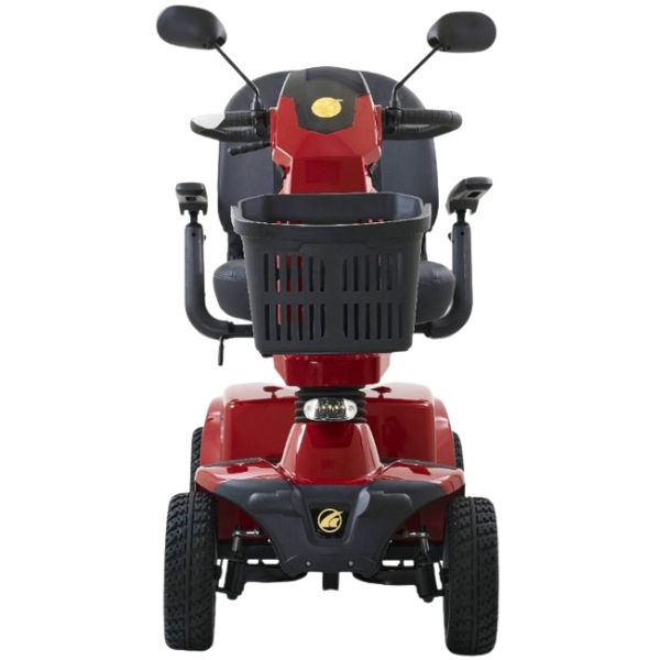 Golden Technologies Companion 4 Wheel Bariatric Mobility Scooter GC440 - Heavy Duty Electric Scooter for Adults & Seniors with 500 lbs Capacity - Ideal for Indoor & Outdoor Use, Shopping, Travel & Daily Mobility