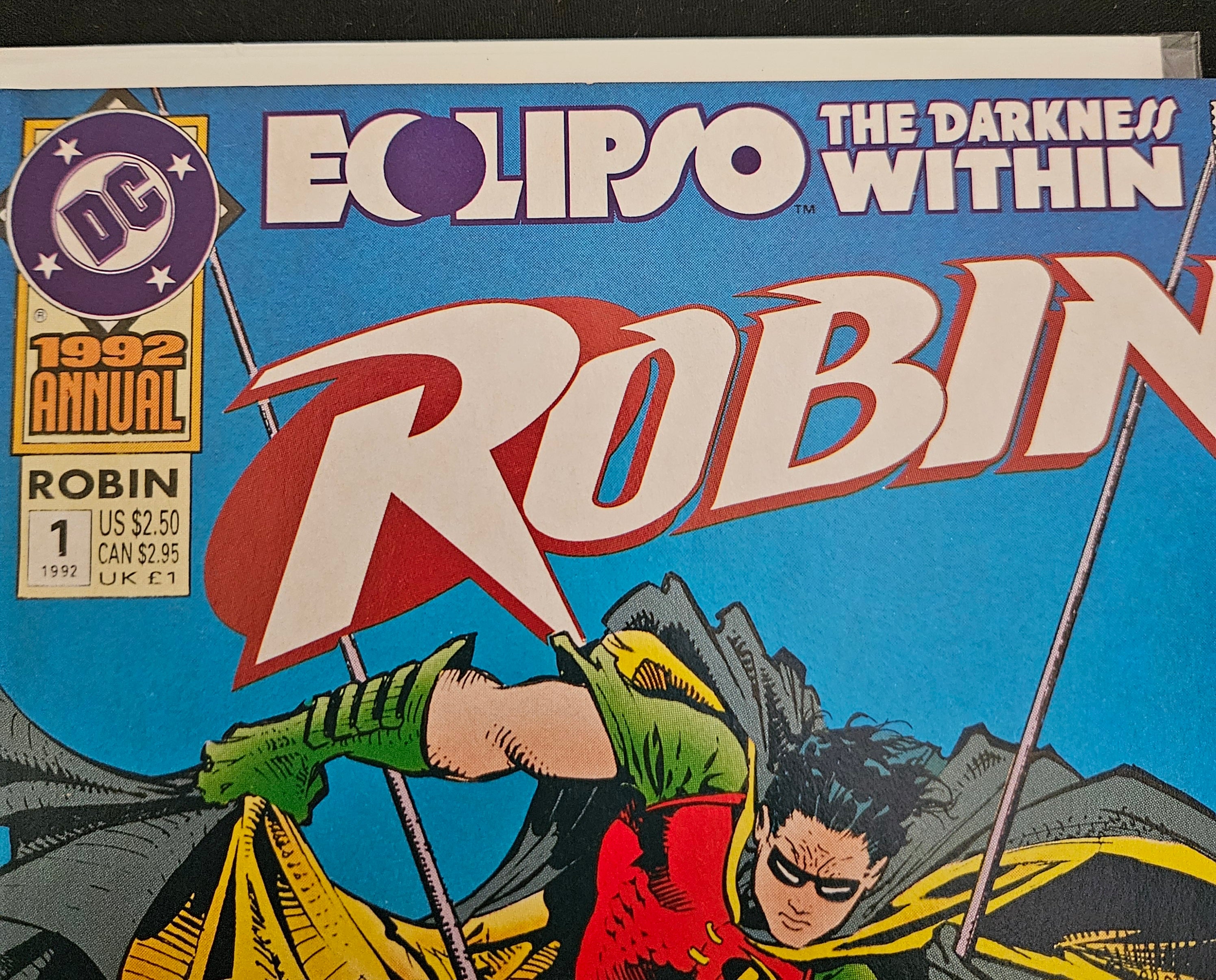 Robin #1: A New Beginning | DC Comics | 1991 First Edition | Collectible Comic Book for Fans & Investors