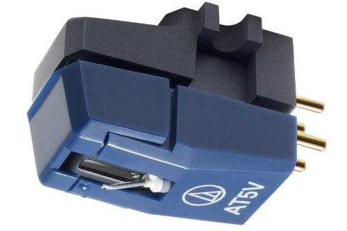 Audio Technica AT5V Moving Magnet Phono Cartridge - High-Fidelity Vinyl Record Player Stylus for Turntables - Perfect for Home Audio & DJ Setups
