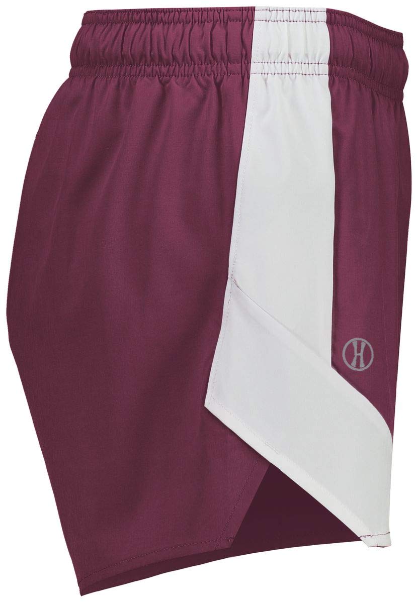 Holloway Women's Olympus Athletic Shorts - Lightweight, Breathable & Comfortable for Running, Yoga & Gym Workouts