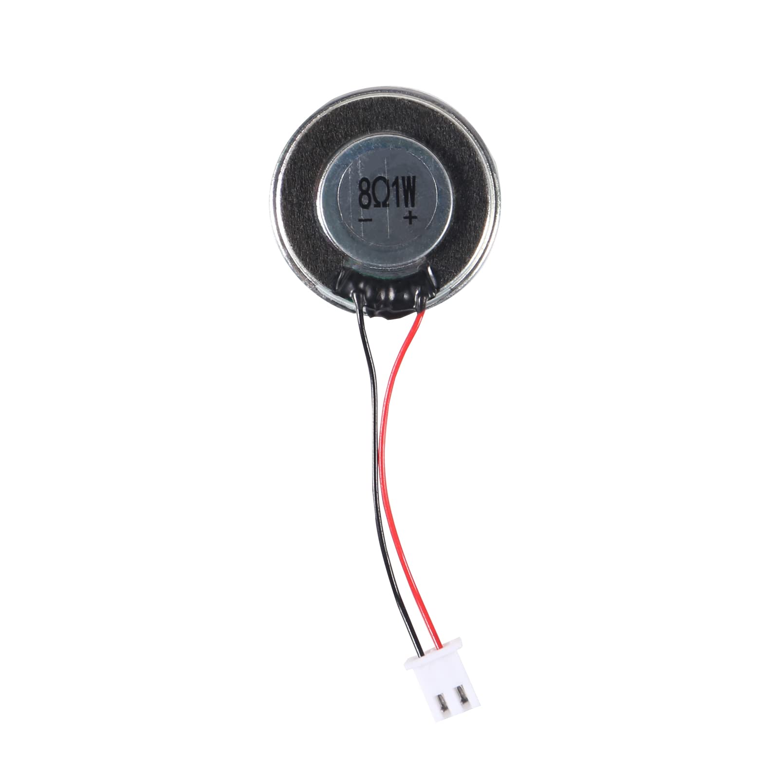 10Pcs 1W 8 Ohm Mini Metal Shell Loudspeaker - Round Internal Magnet Speaker for MP3/MP4 Players, DIY Audio Projects, and Small Electronics (Perfect for Home Theater, Car Audio, and Portable Devices)